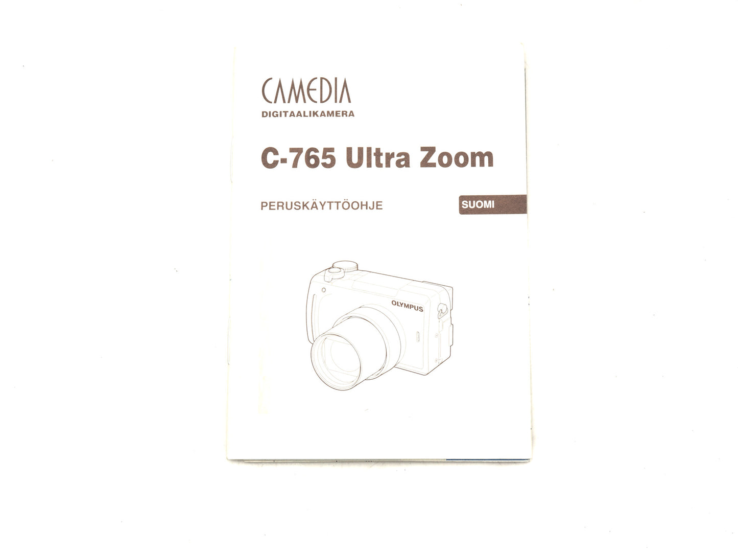 Olympus Camedia C-765 Ultra Zoom Instructions