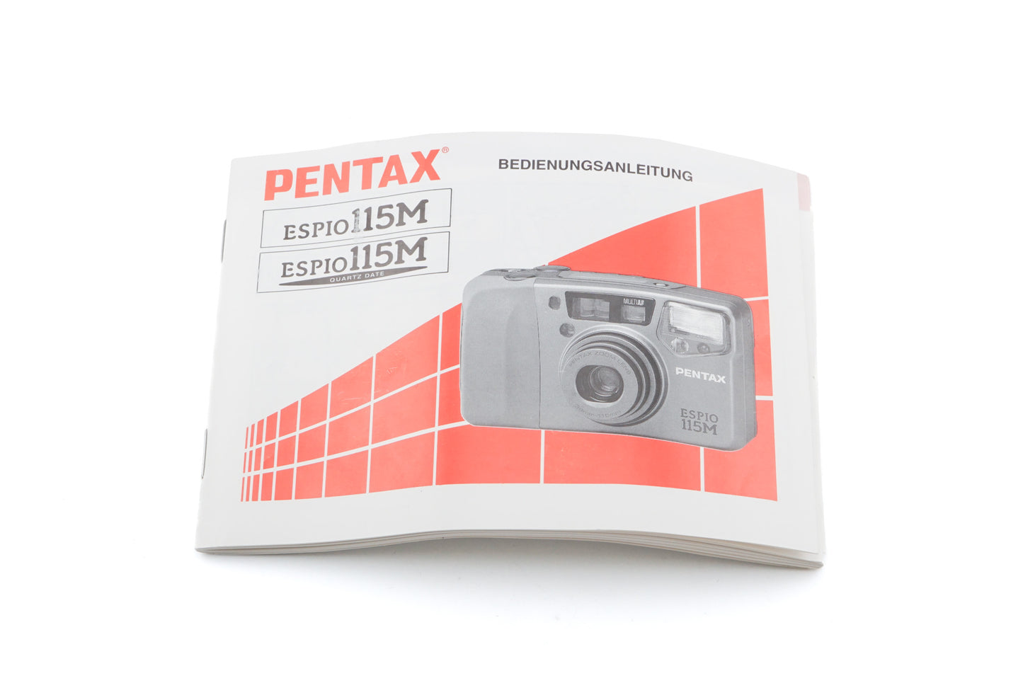Pentax Espio 115M/115M Quartz Date Instructions