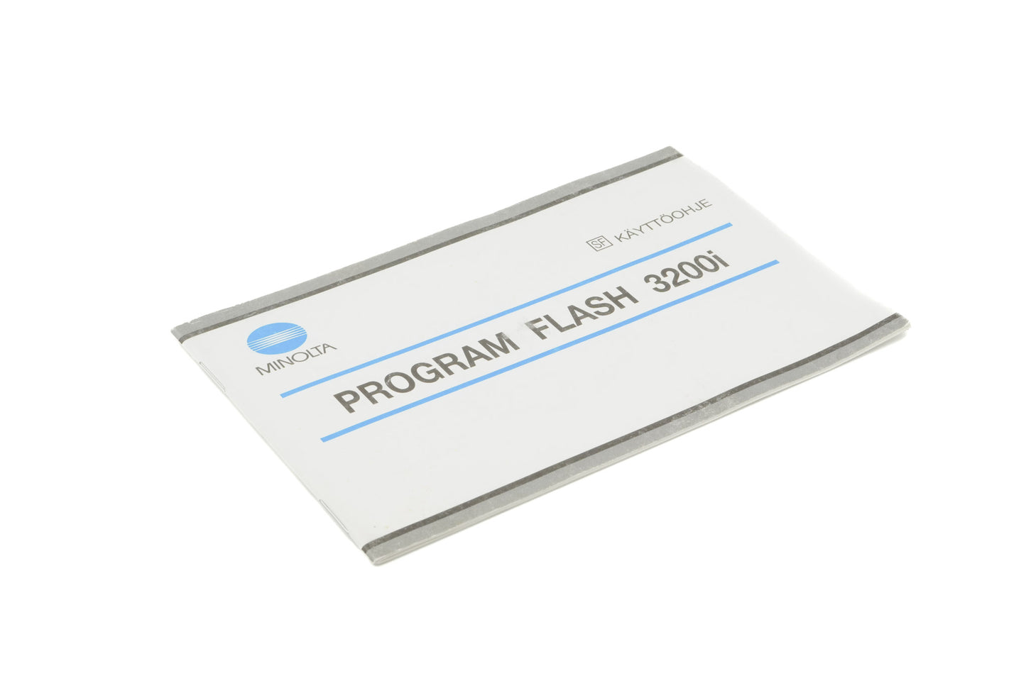 Minolta 3200i Program Flash Instructions