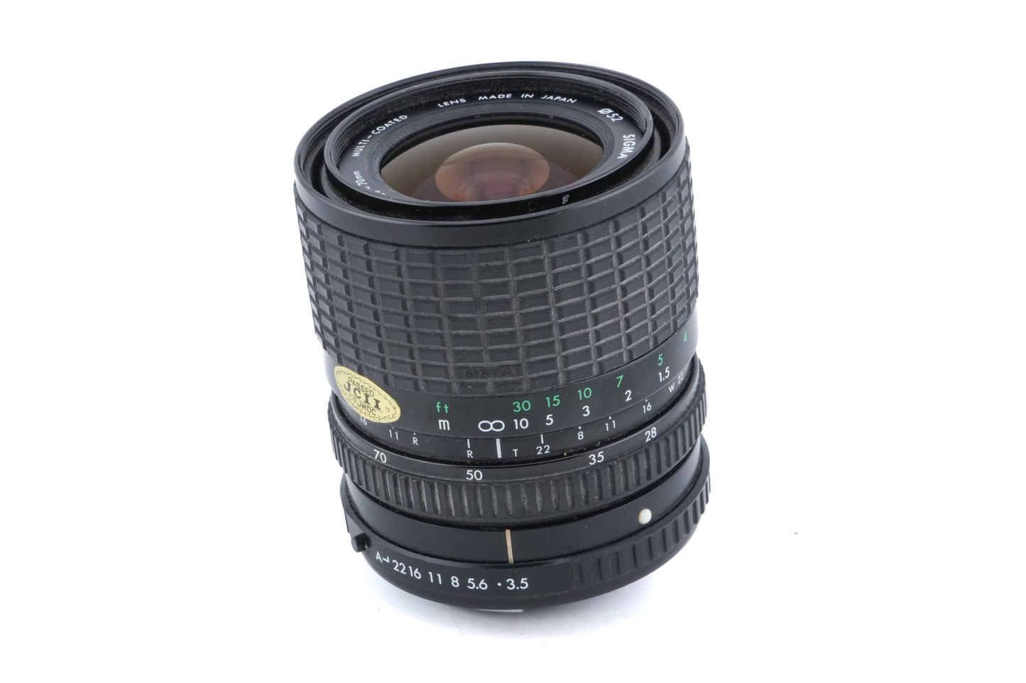 Sigma 28-70mm f3.5-4.5 Zoom-E Multi-Coated - Lens