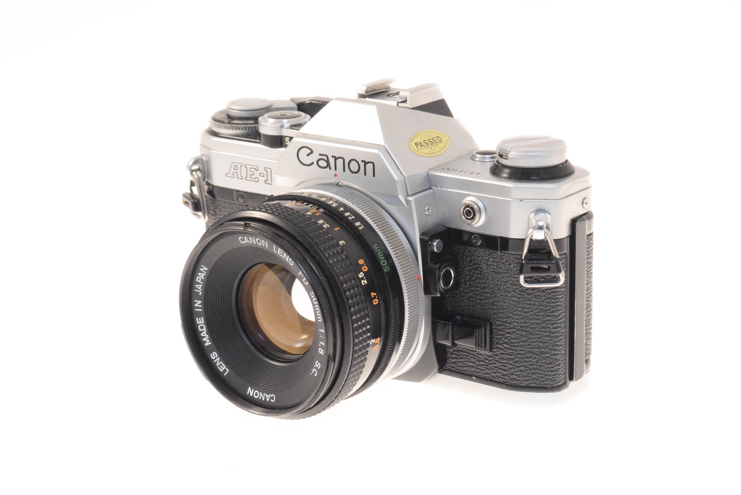 Canon AE-1 & 50 mm online 1 : 1.8 Canon Made in Japan Lens