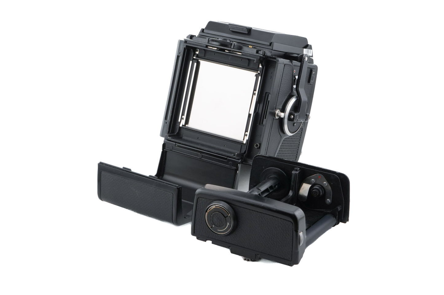 Zenza Bronica SQ-A + SQ 6x6 120 Roll Film Back + Waist Level Finder