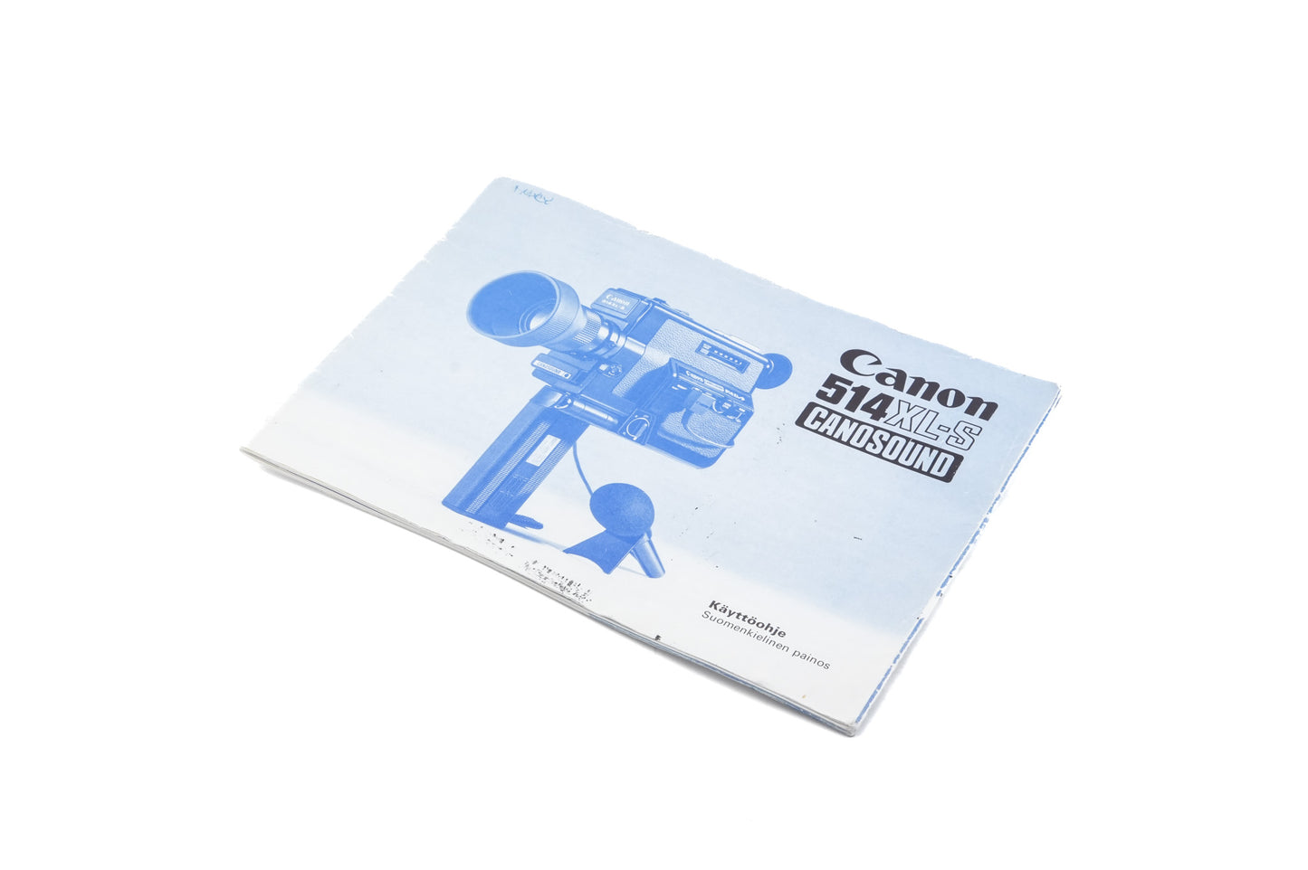 Canon 514 XL-S Canosound Instructions