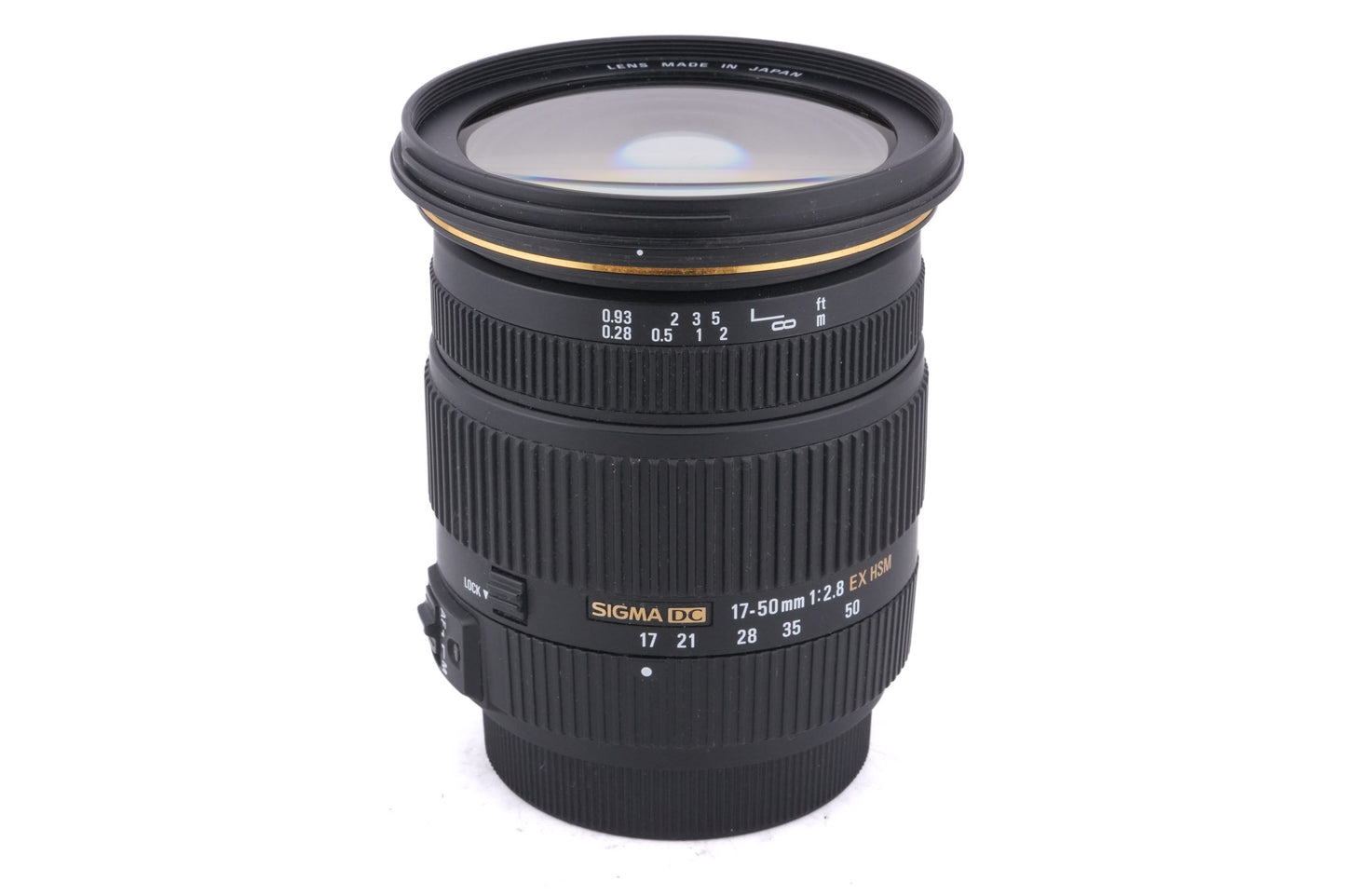 Sigma 17-50mm f2.8 EX DC HSM - Lens