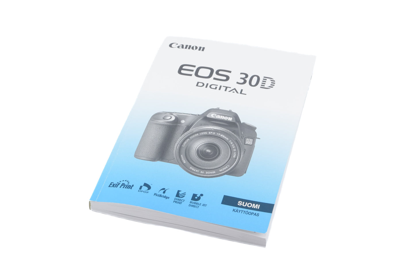 Canon EOS 30D Instructions