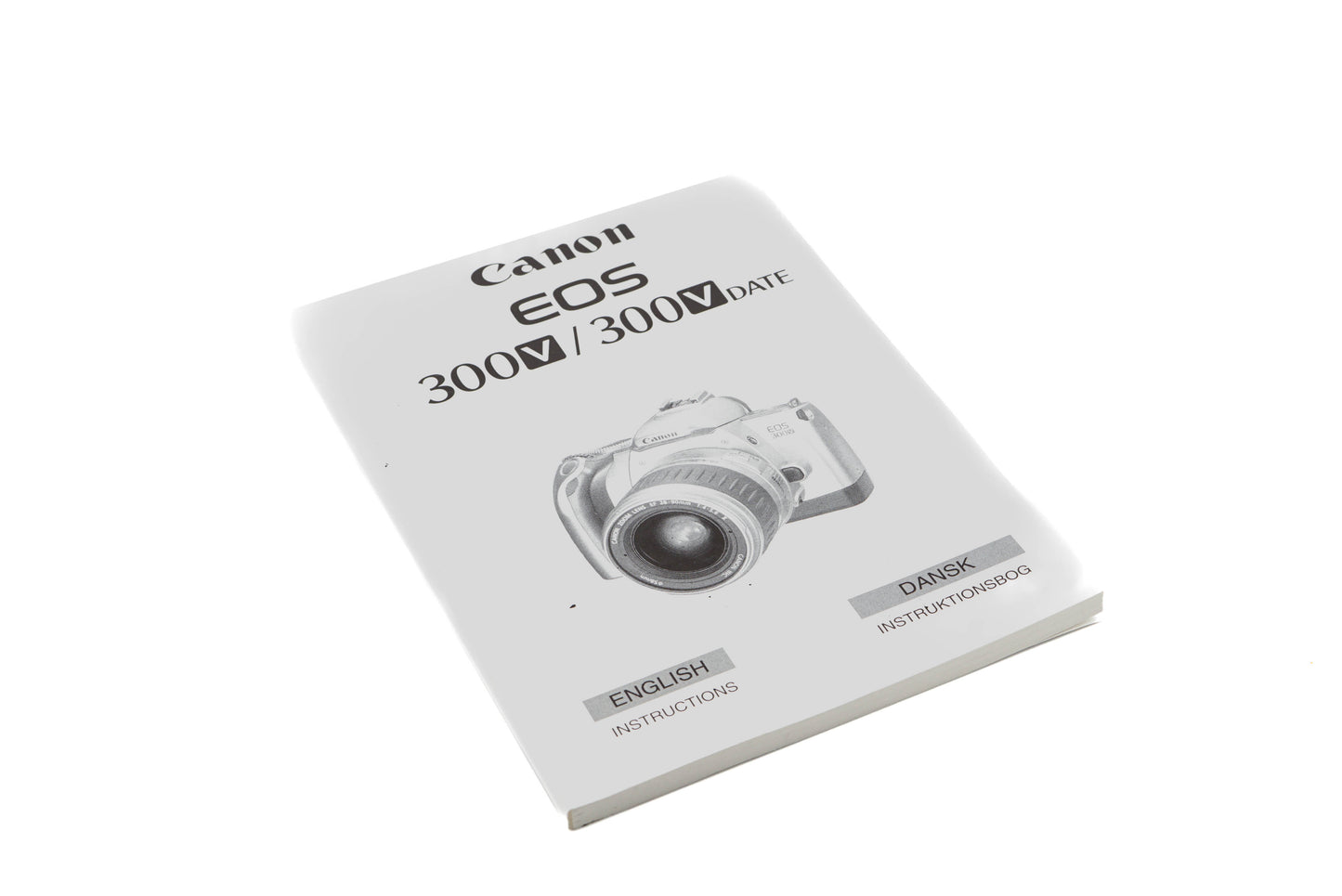 Canon EOS 300V / 300V Date Instruction Manual