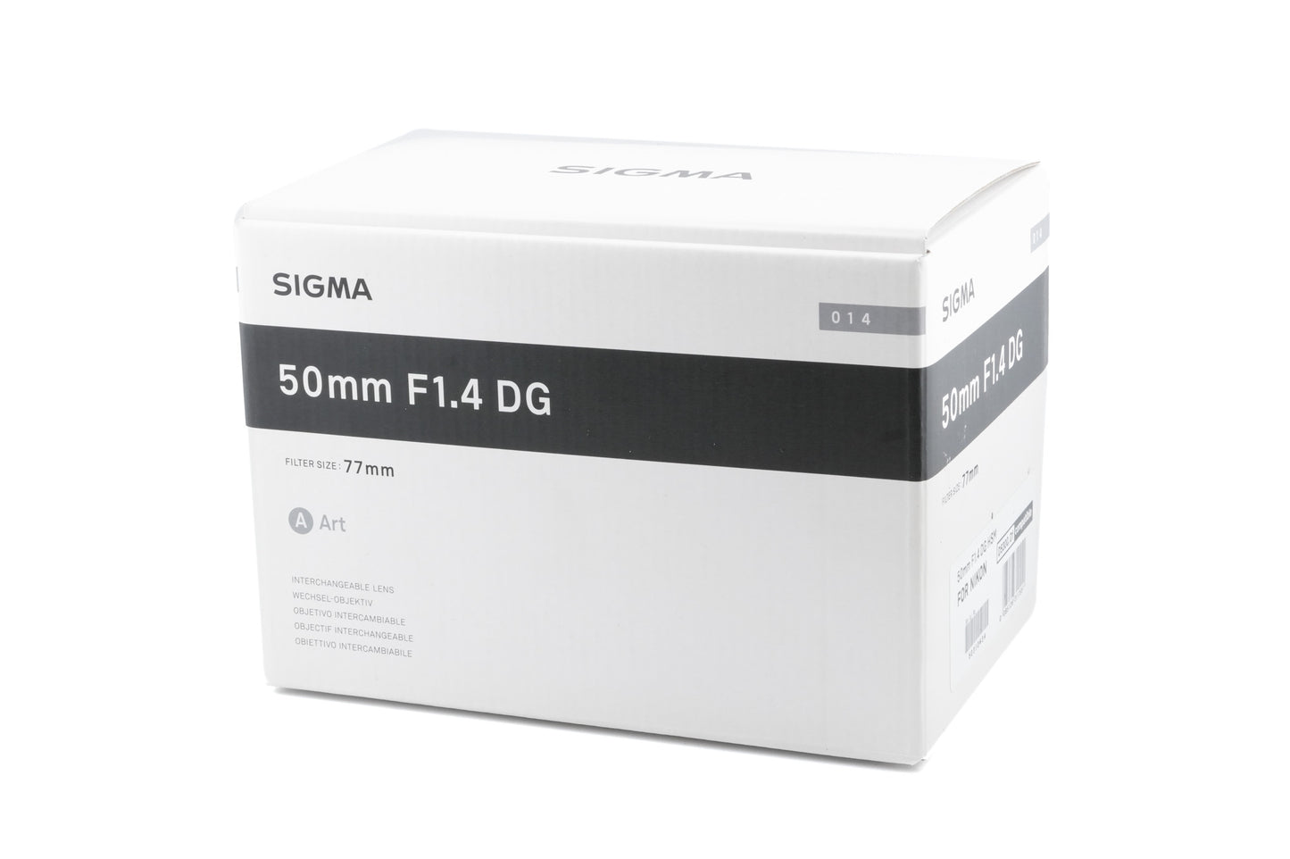 Sigma 50mm f1.4 DG HSM Art