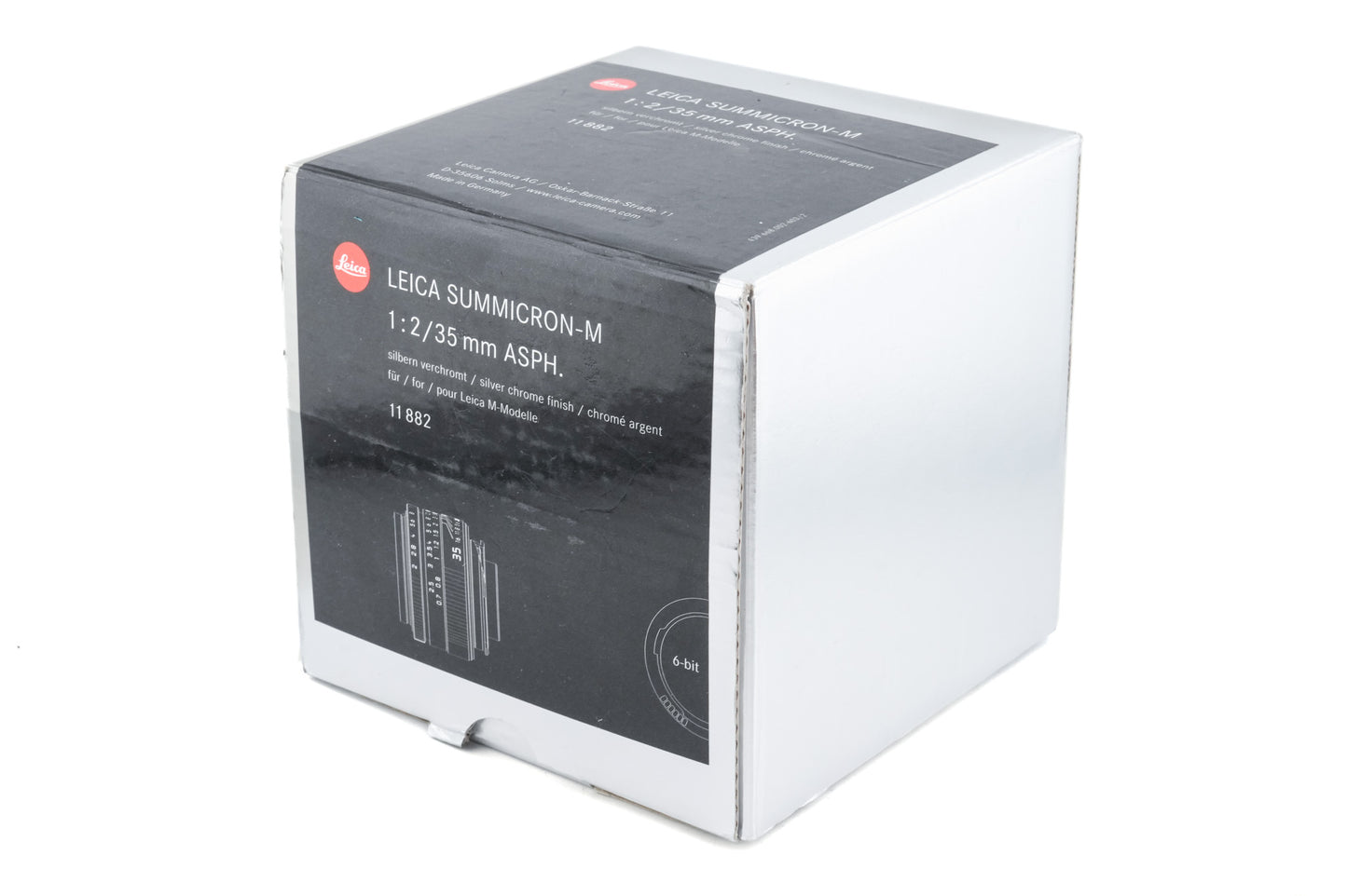 Leica 35mm f2 Summicron-M ASPH. (Type I) (Silver, 11882)