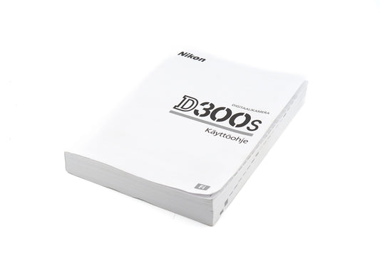 Nikon D300s Instructions