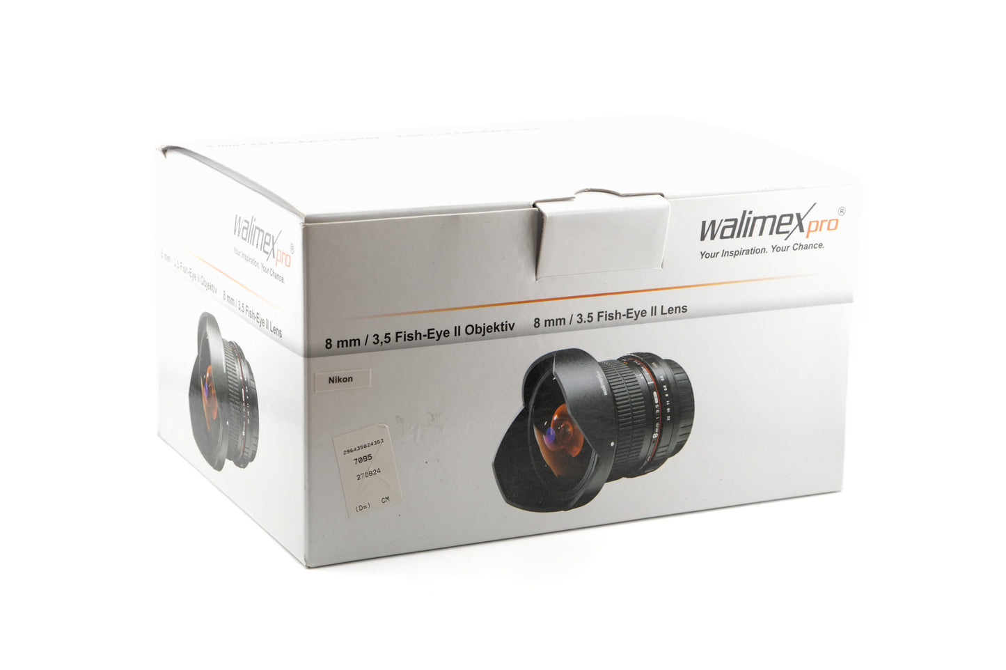 Walimex 8mm f3.5 Fish-Eye CS II UMC