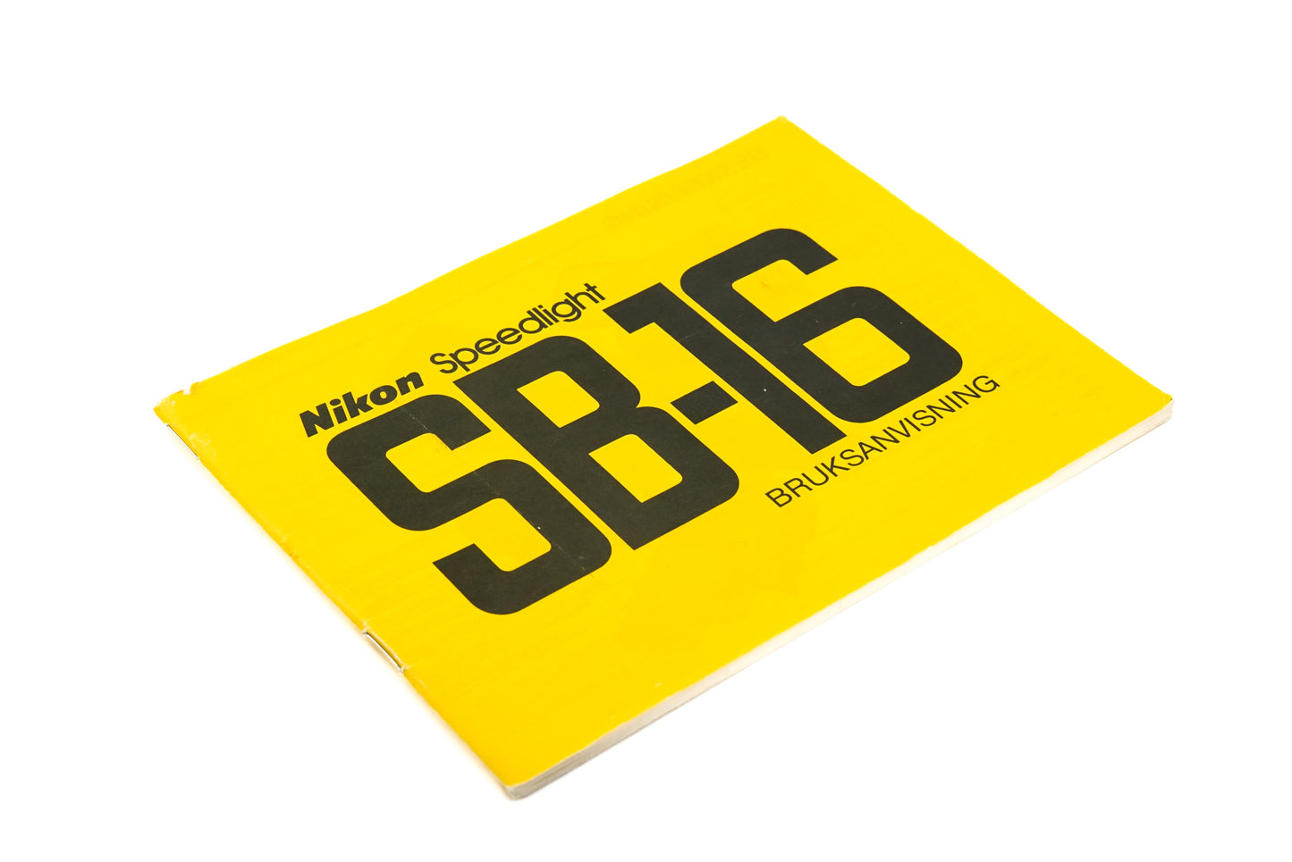 Nikon SB-16 Instruction Manual - Accessory