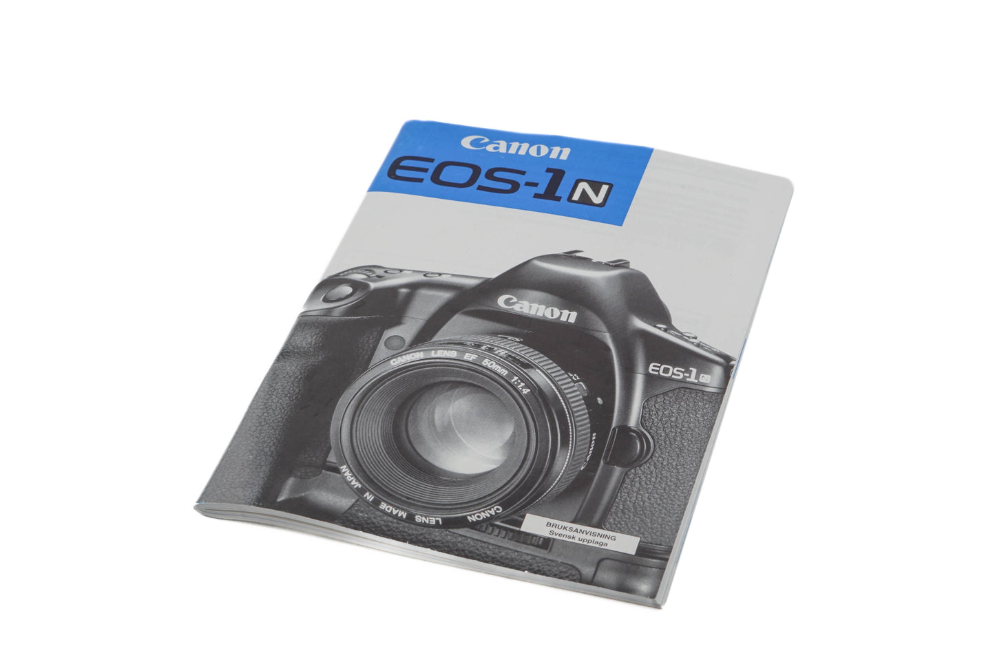 Canon EOS-1N Instructions