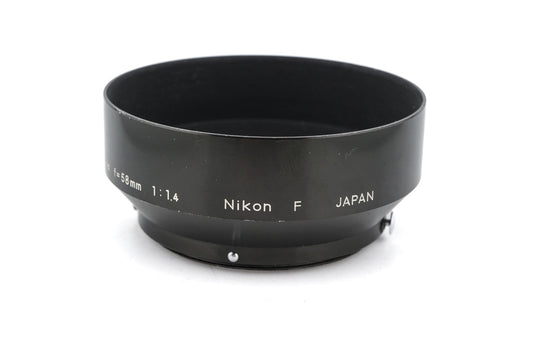 Nikon F Lens Hood for 50mm & 58mm f1.4