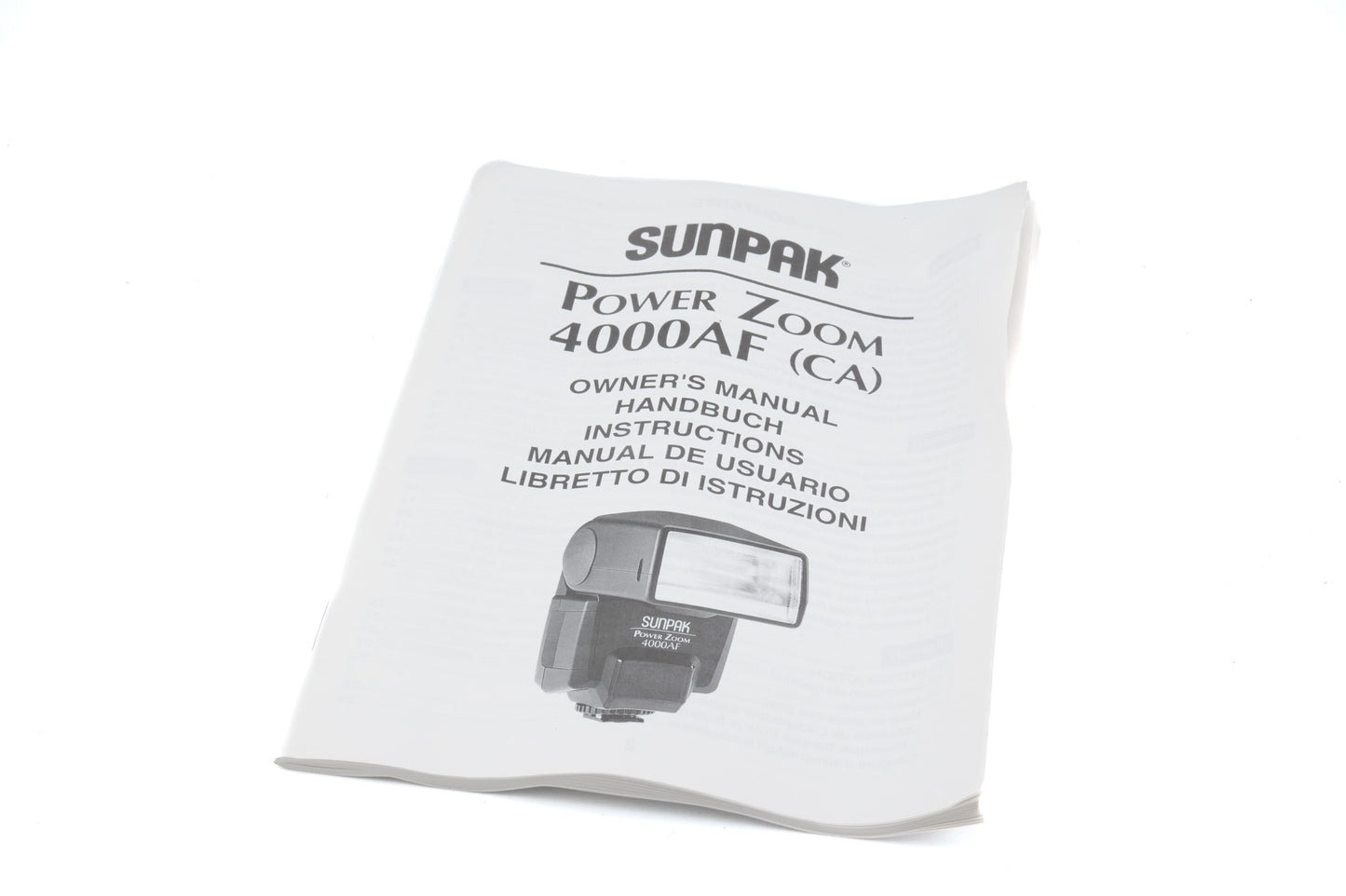 Sunpak PZ-4000AF TTL Flash