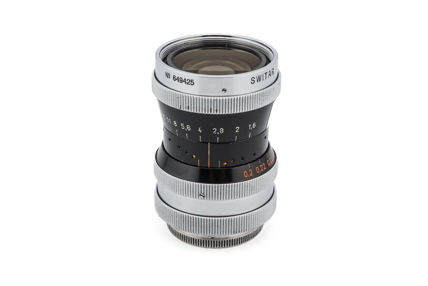 Kern-Paillard 10mm f1.6 Switar H16 RX - Lens