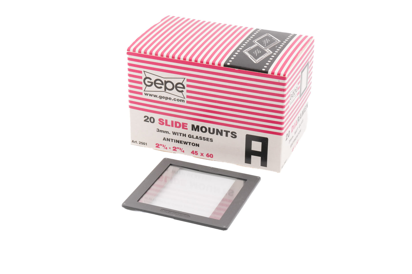 Gepe 45 x 60 mm Anti-Newton Glass Slide Mounts - Accessory
