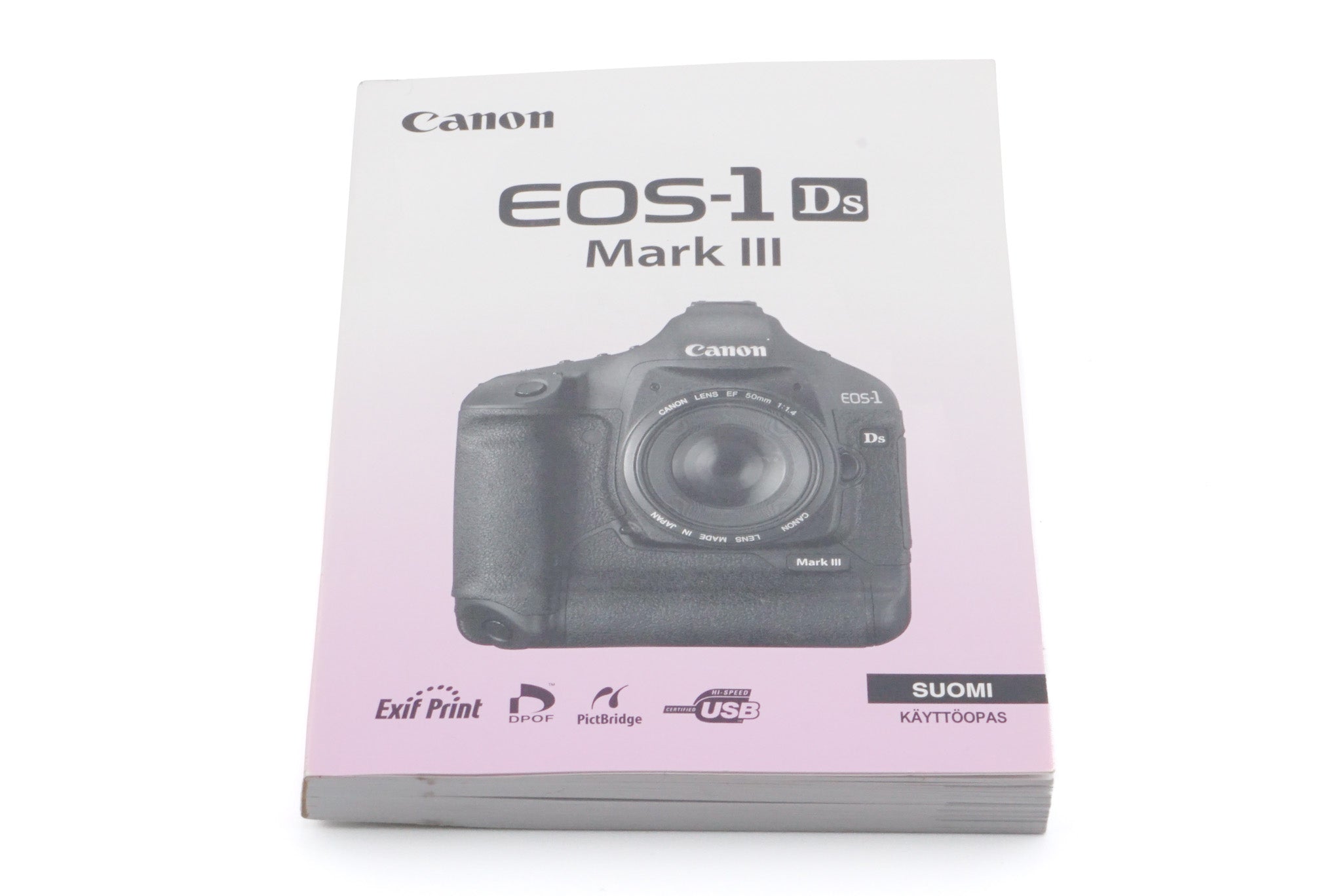 Canon EOS-1Ds Mark III Instructions