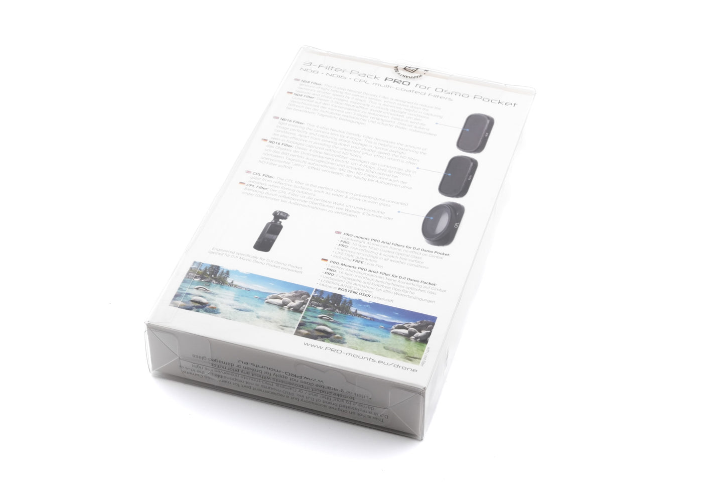 Pro-Mounts DJI Osmo Pocket 3-Filter Pack Pro