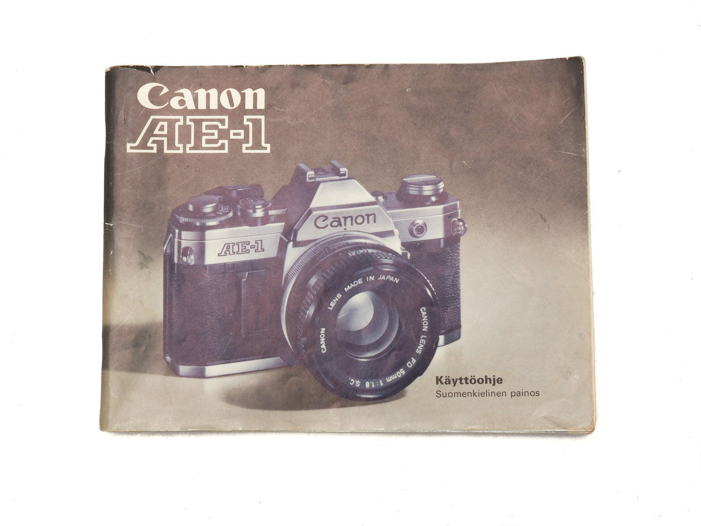 Canon AE-1 Instructions