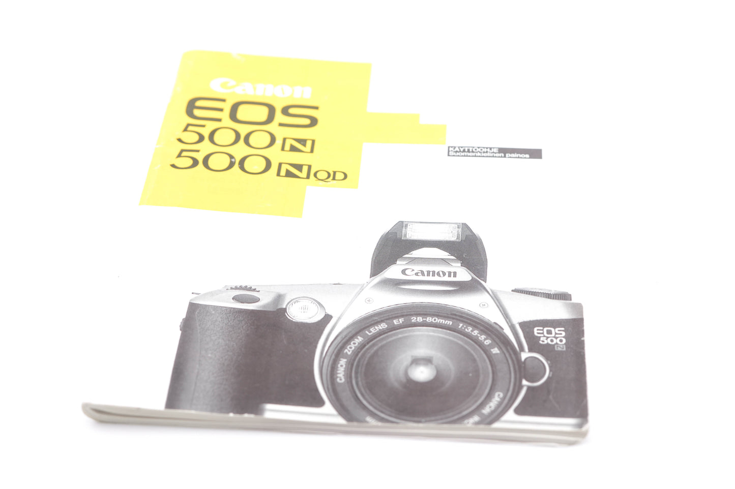 Canon EOS 500N/500NQD Instructions