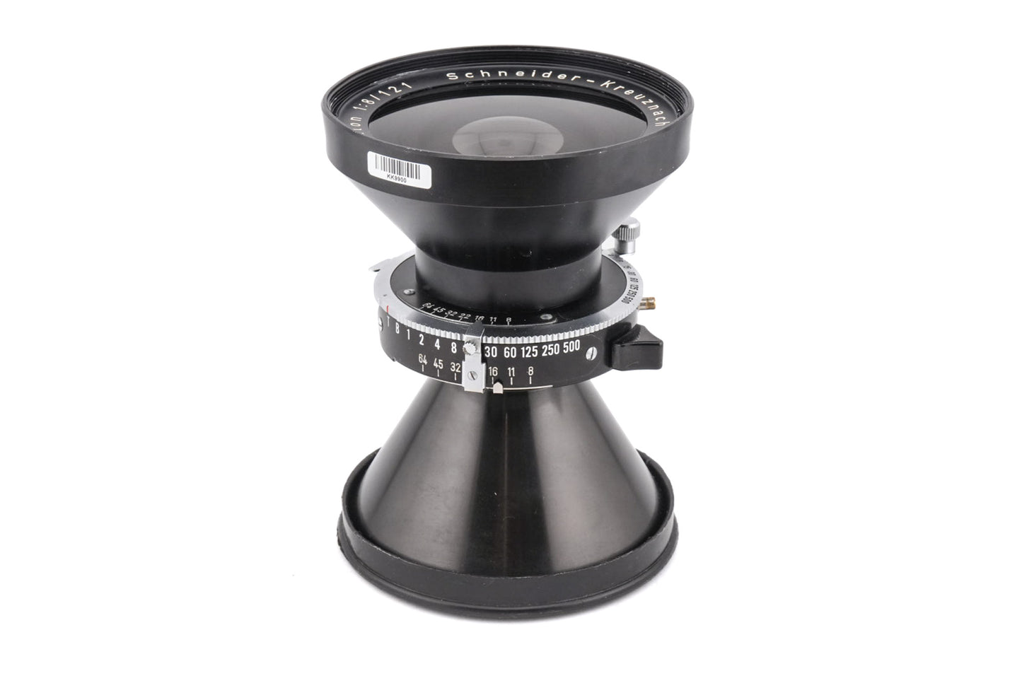 Schneider-Kreuznach 121mm f8 Super-Angulon (Shutter) - Lens