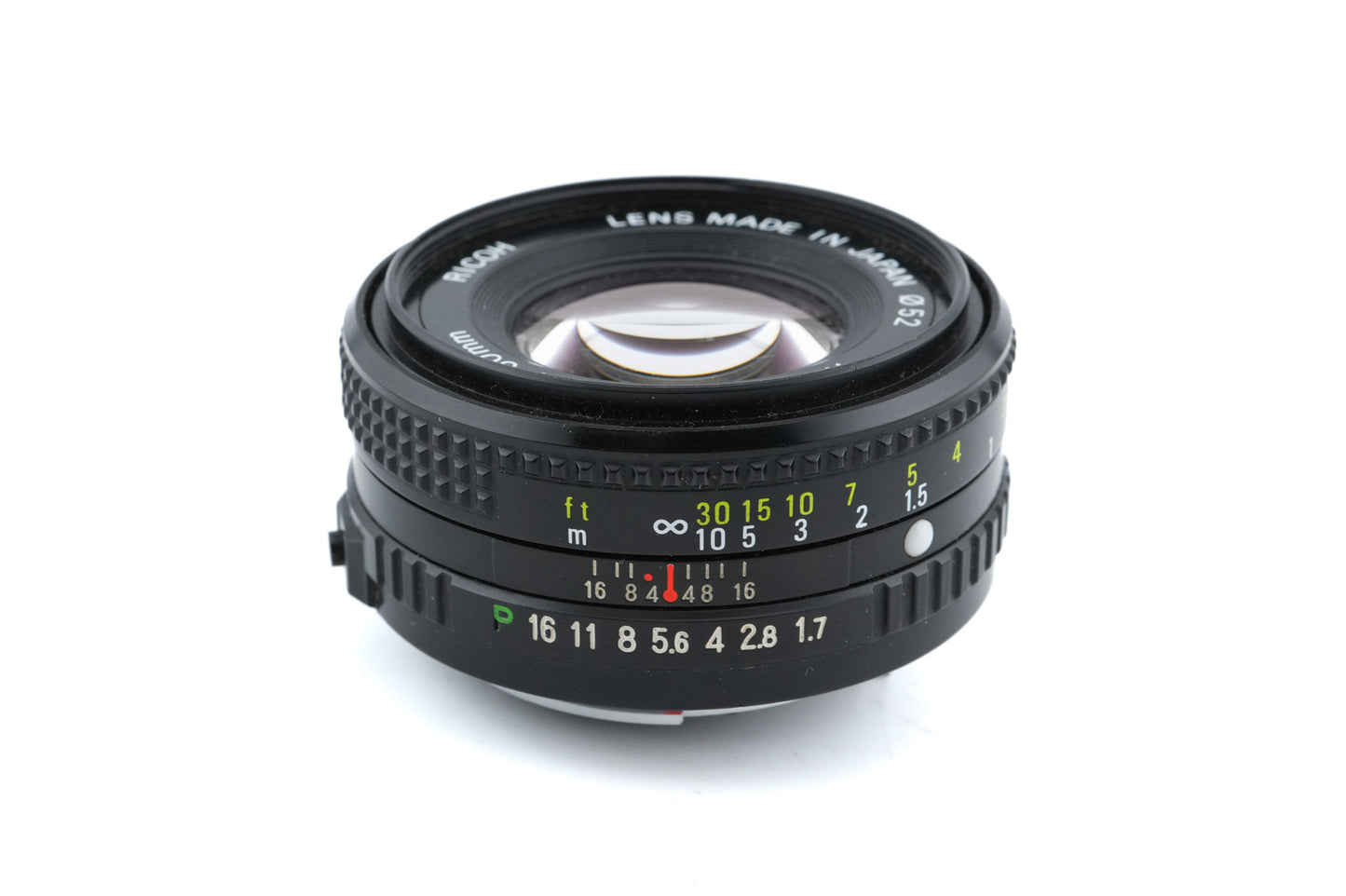 Ricoh 50mm f1.7 Rikenon P - Lens