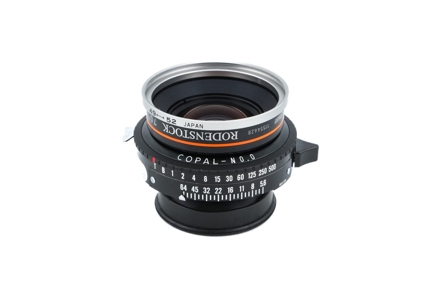 Rodenstock 120mm f5.6 APO Macro Sironar (Shutter) - Lens