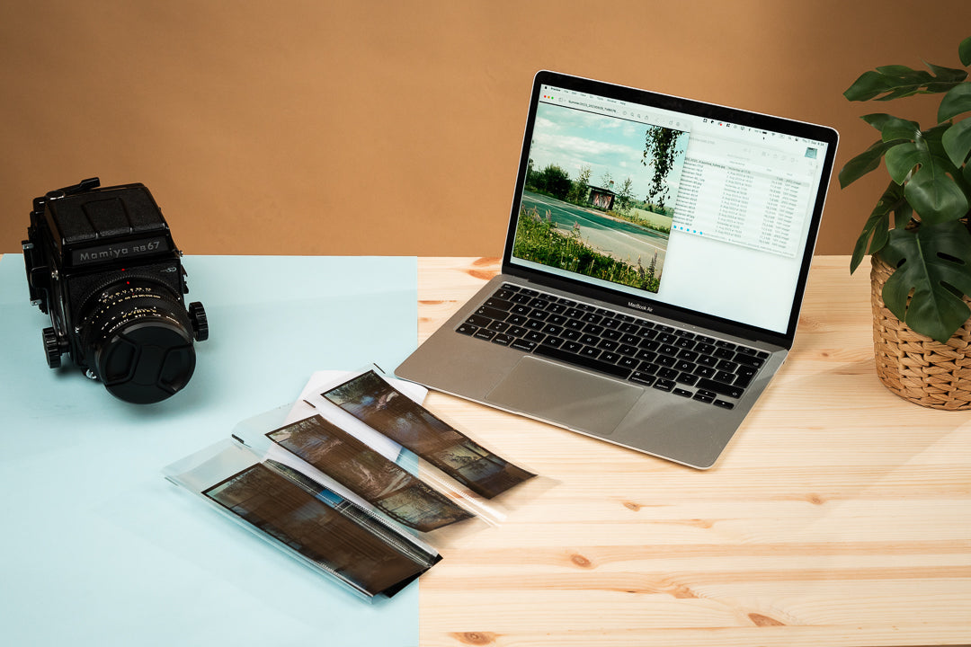 120, E-6 (Slide Film) Film Dev & Scan