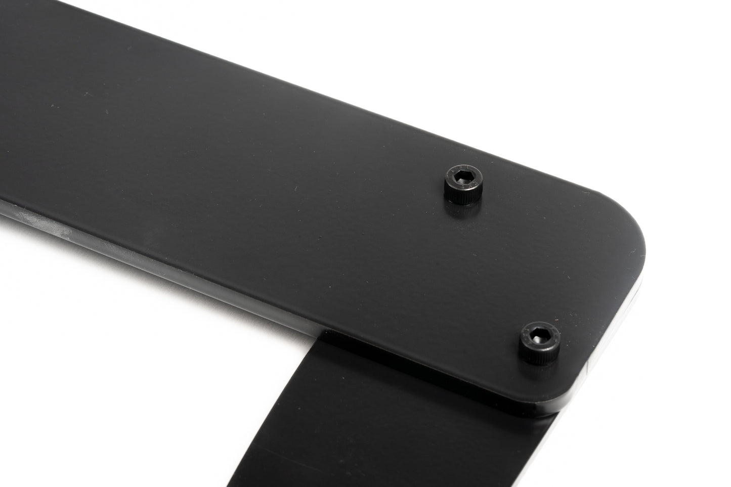 A close-up of Essential Copy Stand v2 leg on a white background.