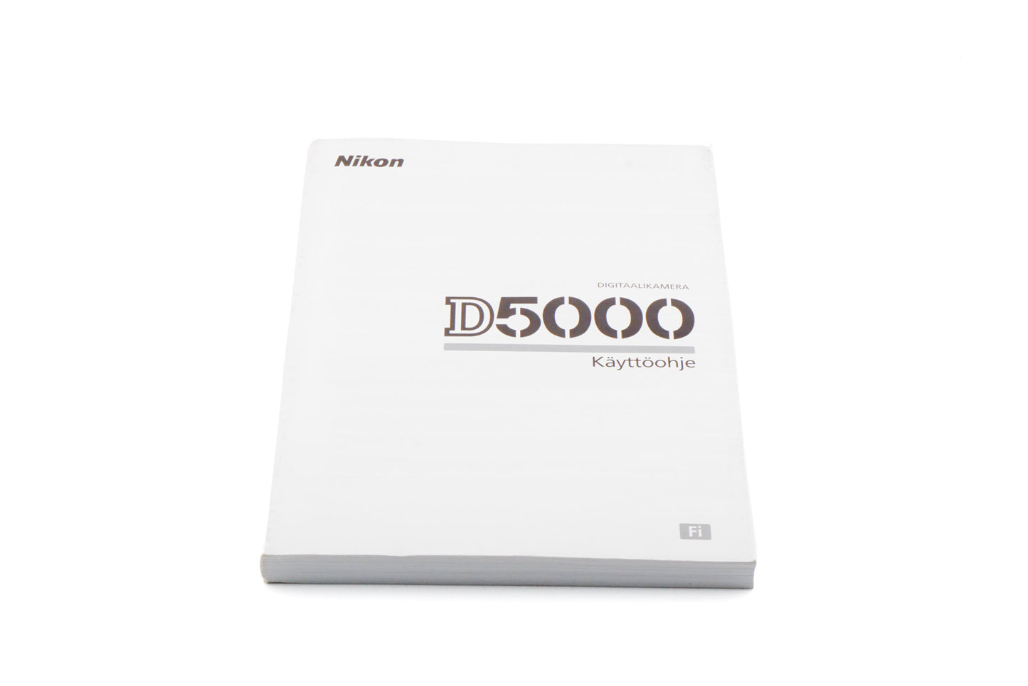 Nikon D5000 Instructions - Accessory