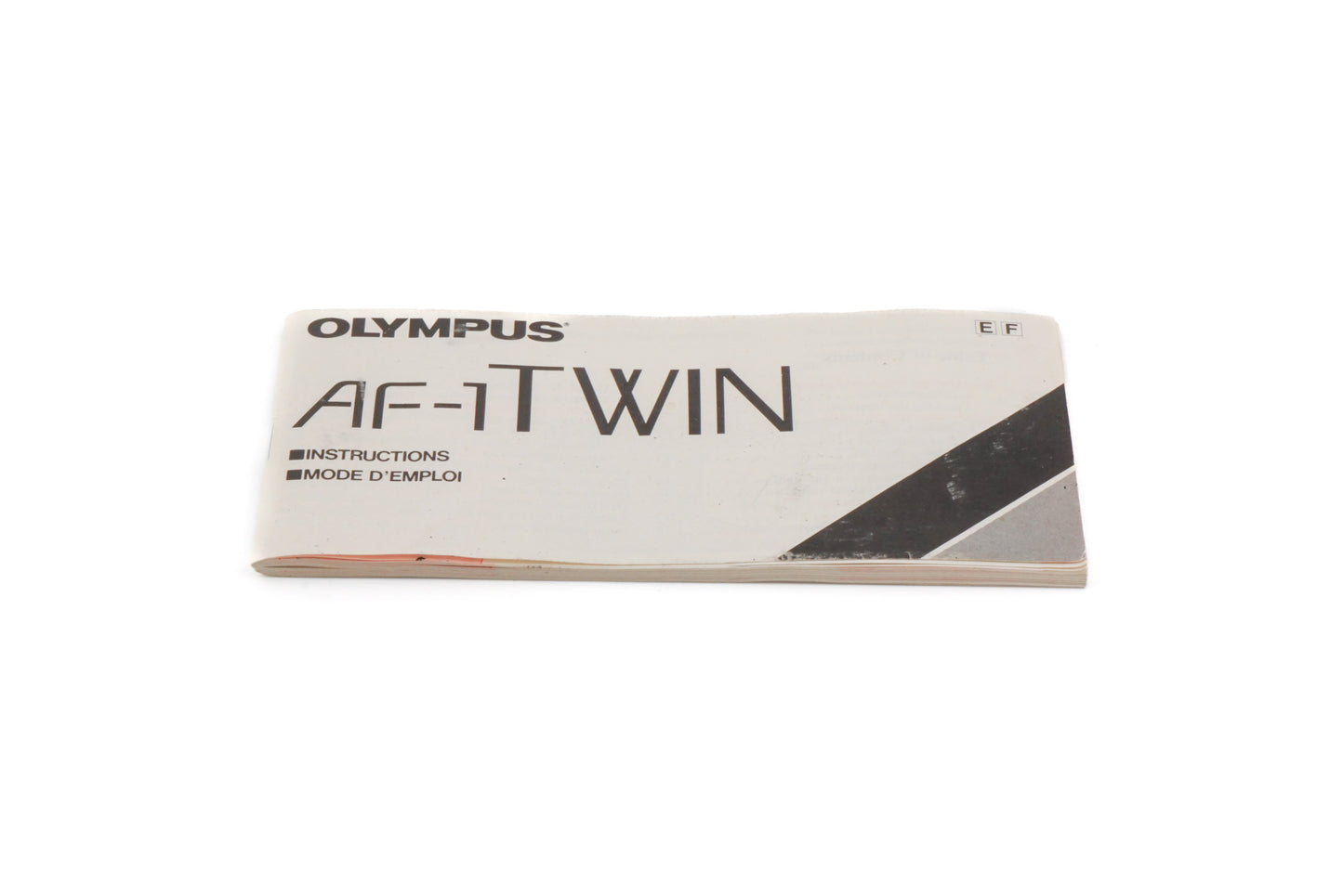 Olympus AF-1 Twin Instructions - Accessory