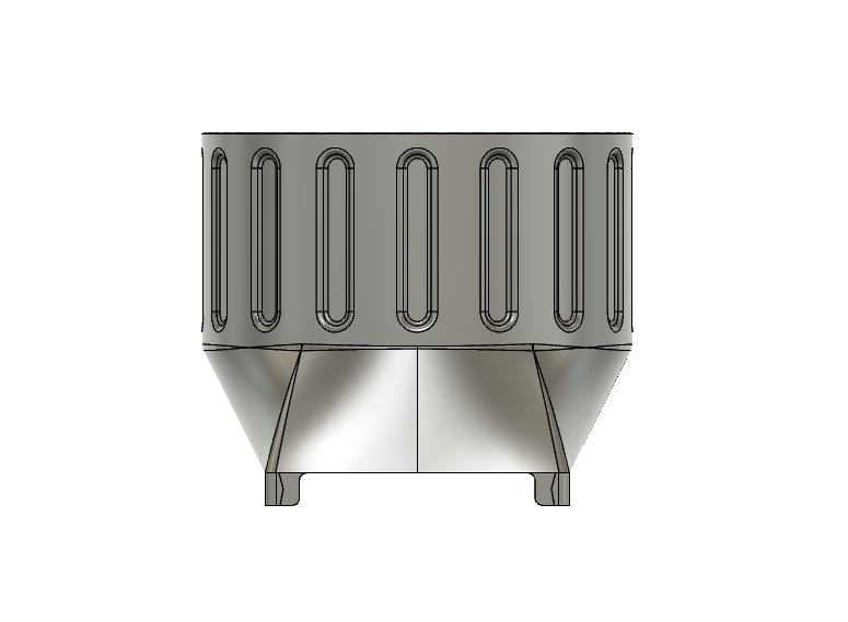 3D Model File: VALOI 360 Scanning Hood on a white background.