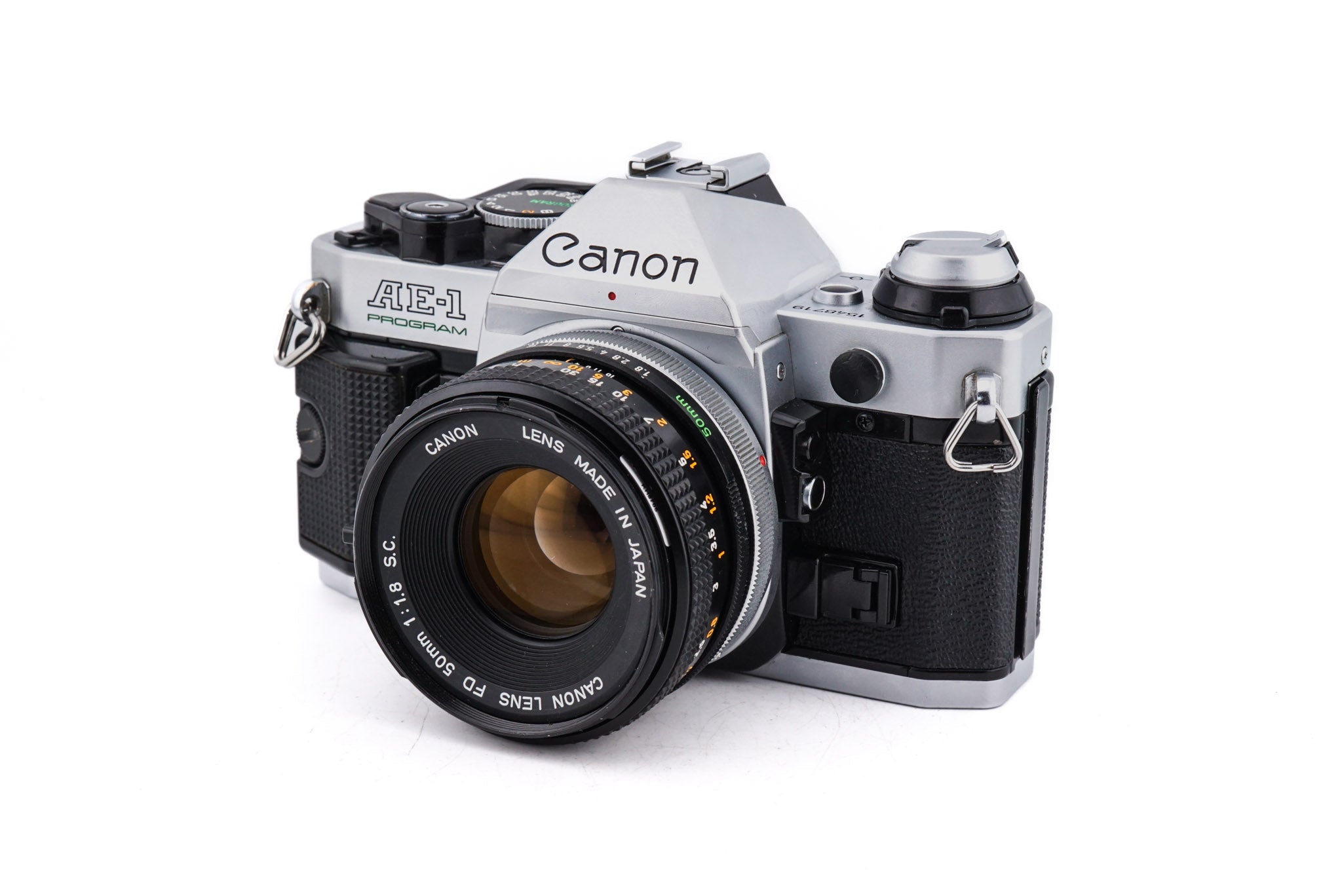 Canon AE-1 Program + 50mm f1.8 S.C. – Kamerastore