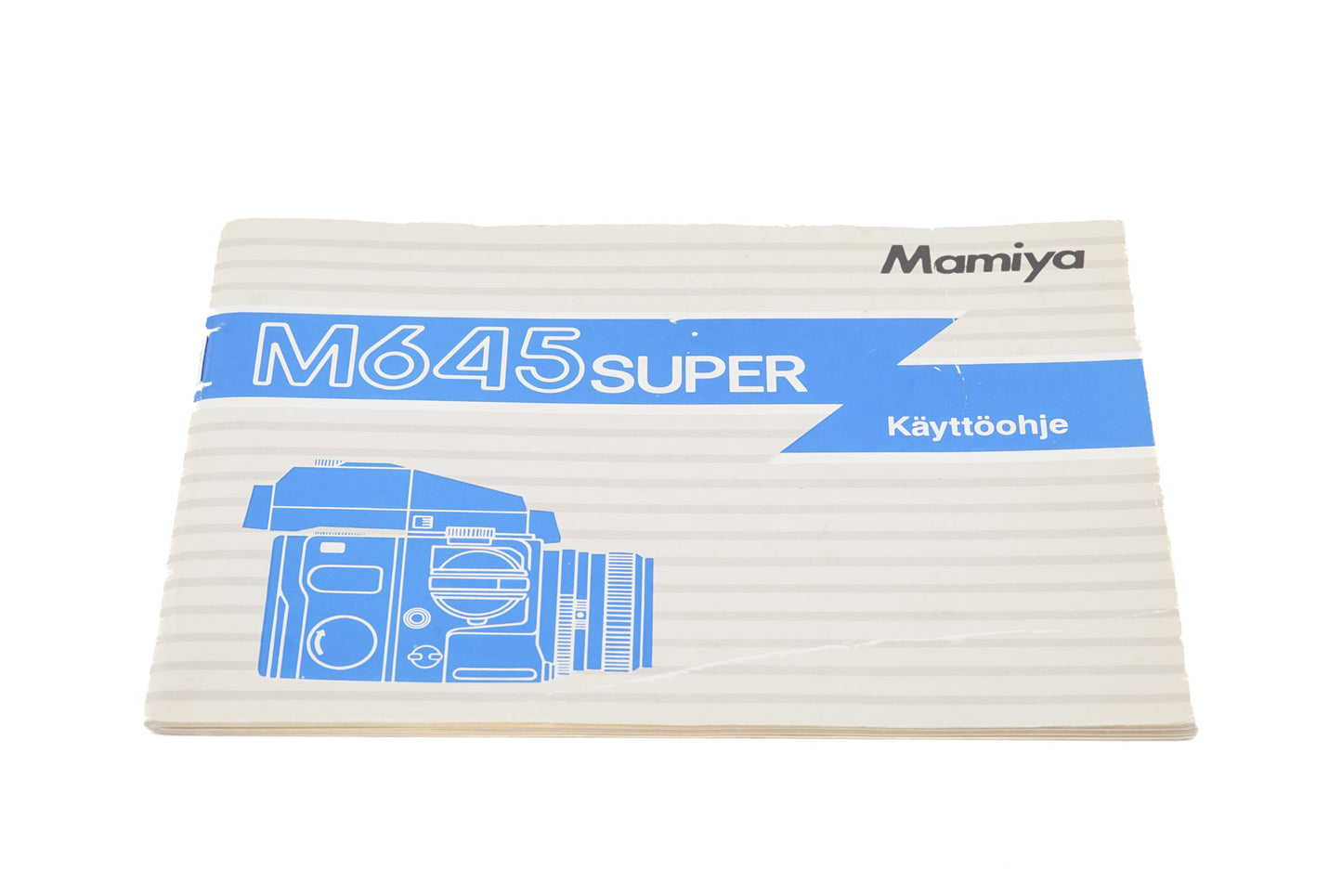 Mamiya M645 Super Instructions