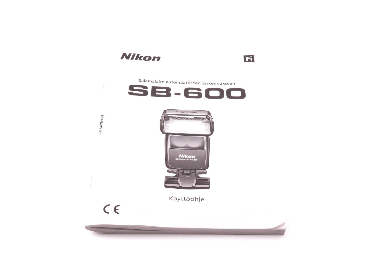 Nikon SB-600 Instructions