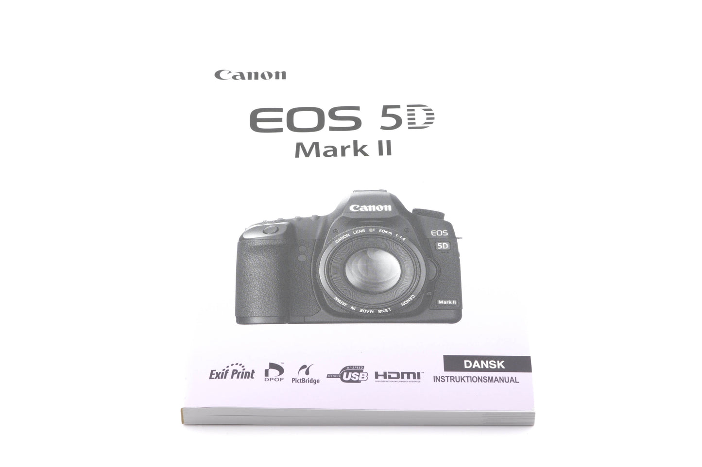 Canon 5D Mark II Instructions