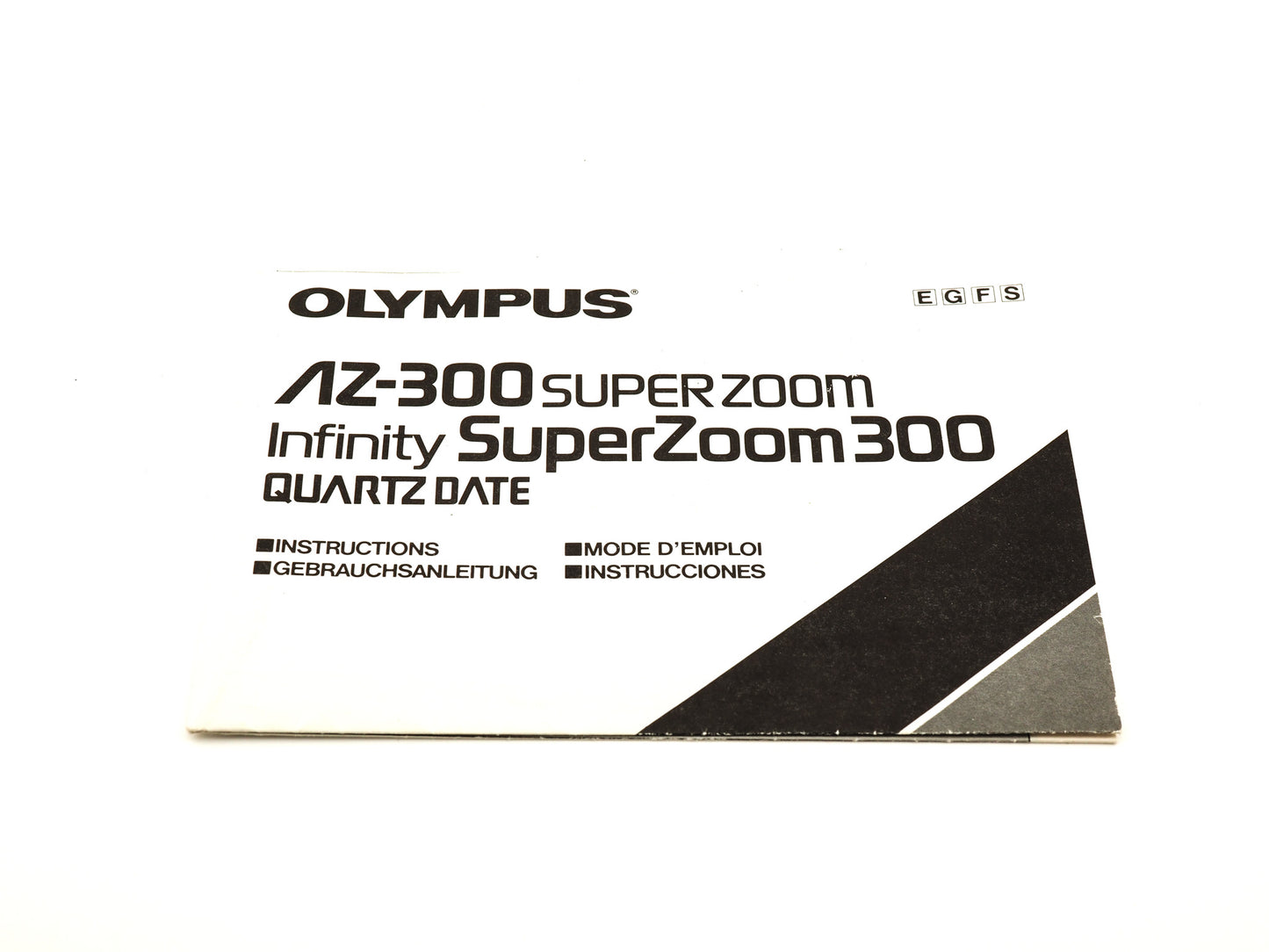 Olympus AZ-300 Super Zoom / Infinity Super Zoom300 Quartz Date Instructions