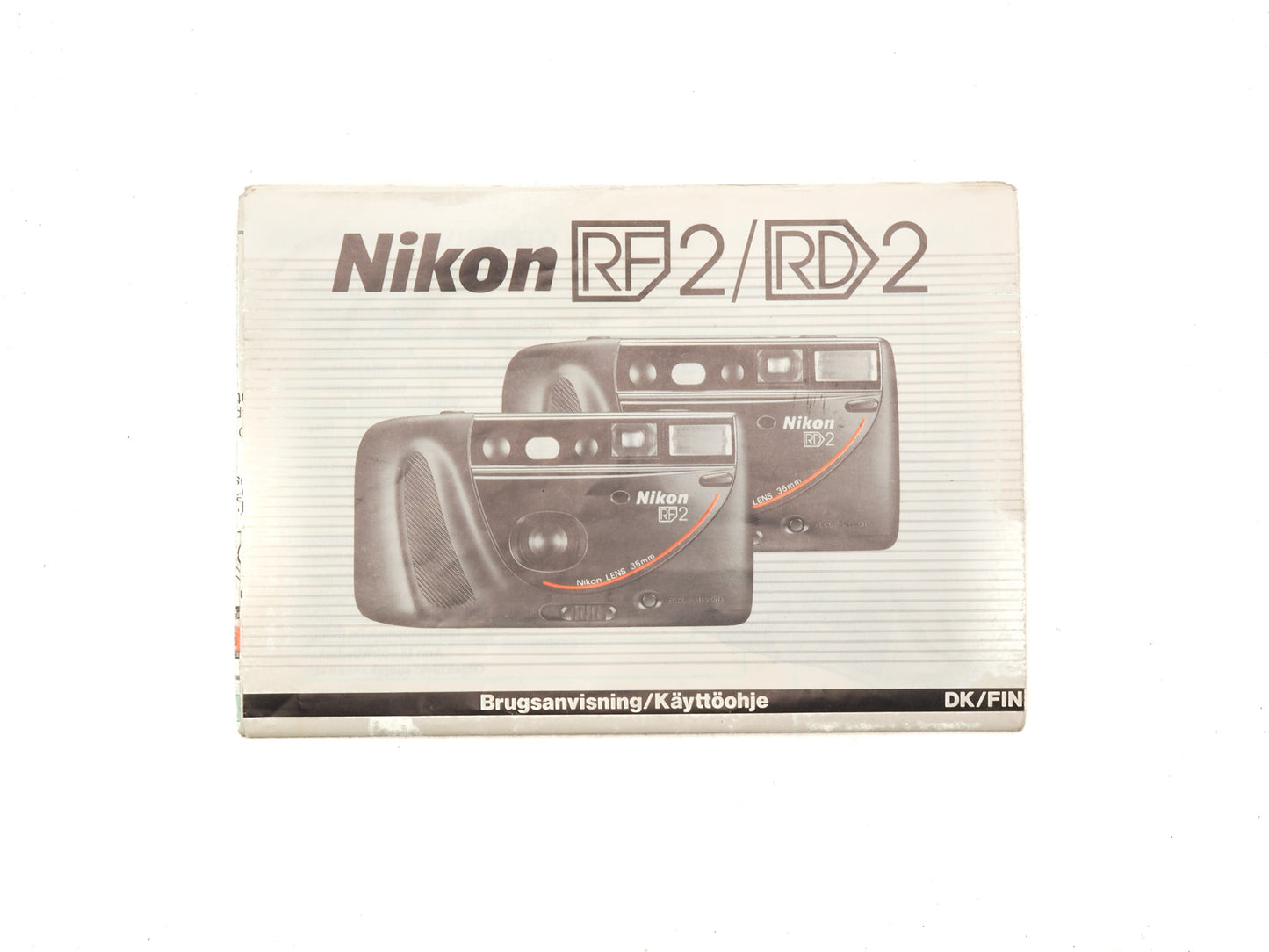 Nikon RF2 / RD2 Instruction Manual