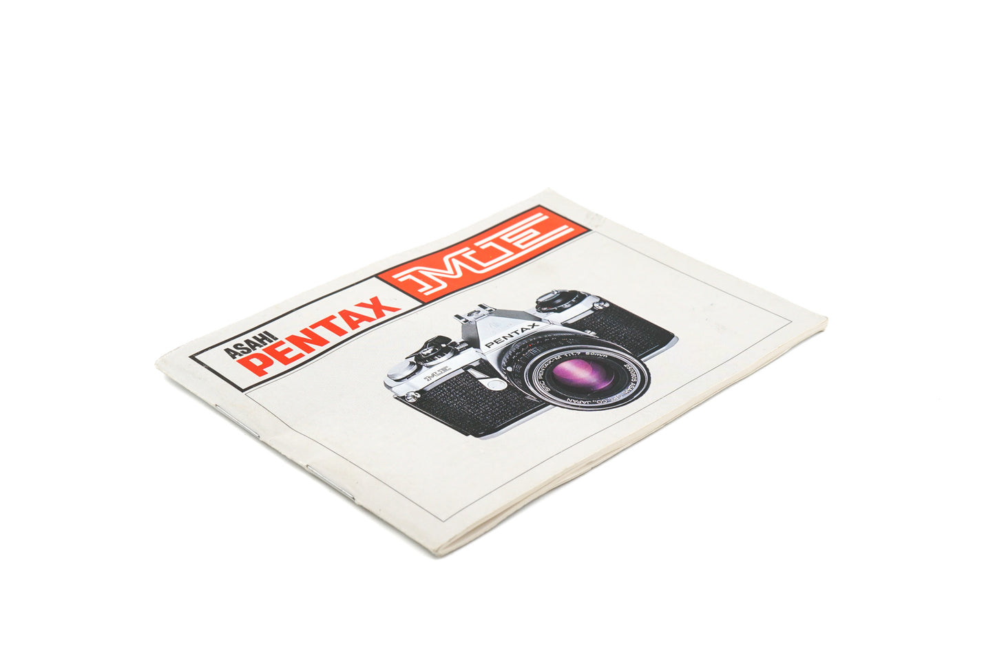 Pentax ME Instruction Manual