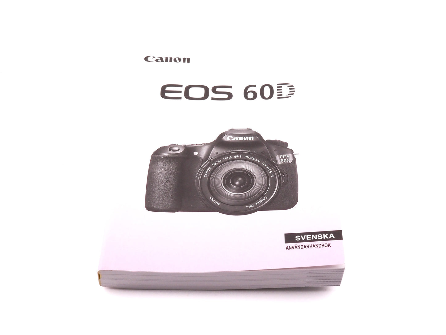 Canon 60D Instructions