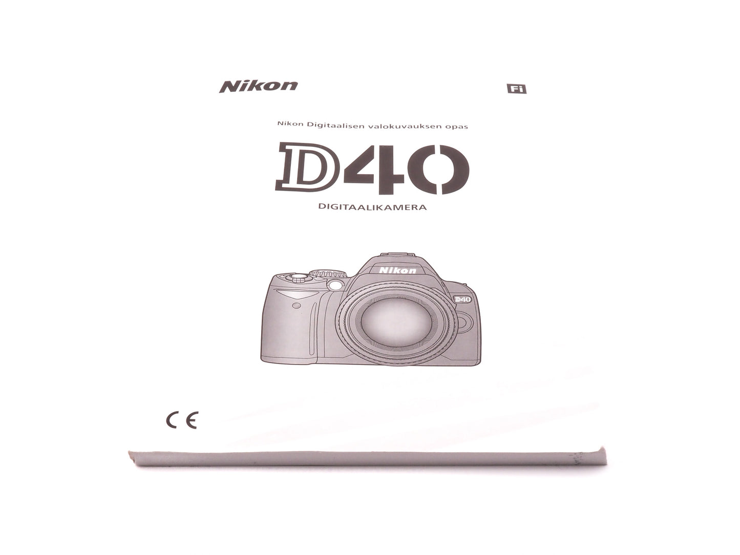 Nikon D40 Instructions