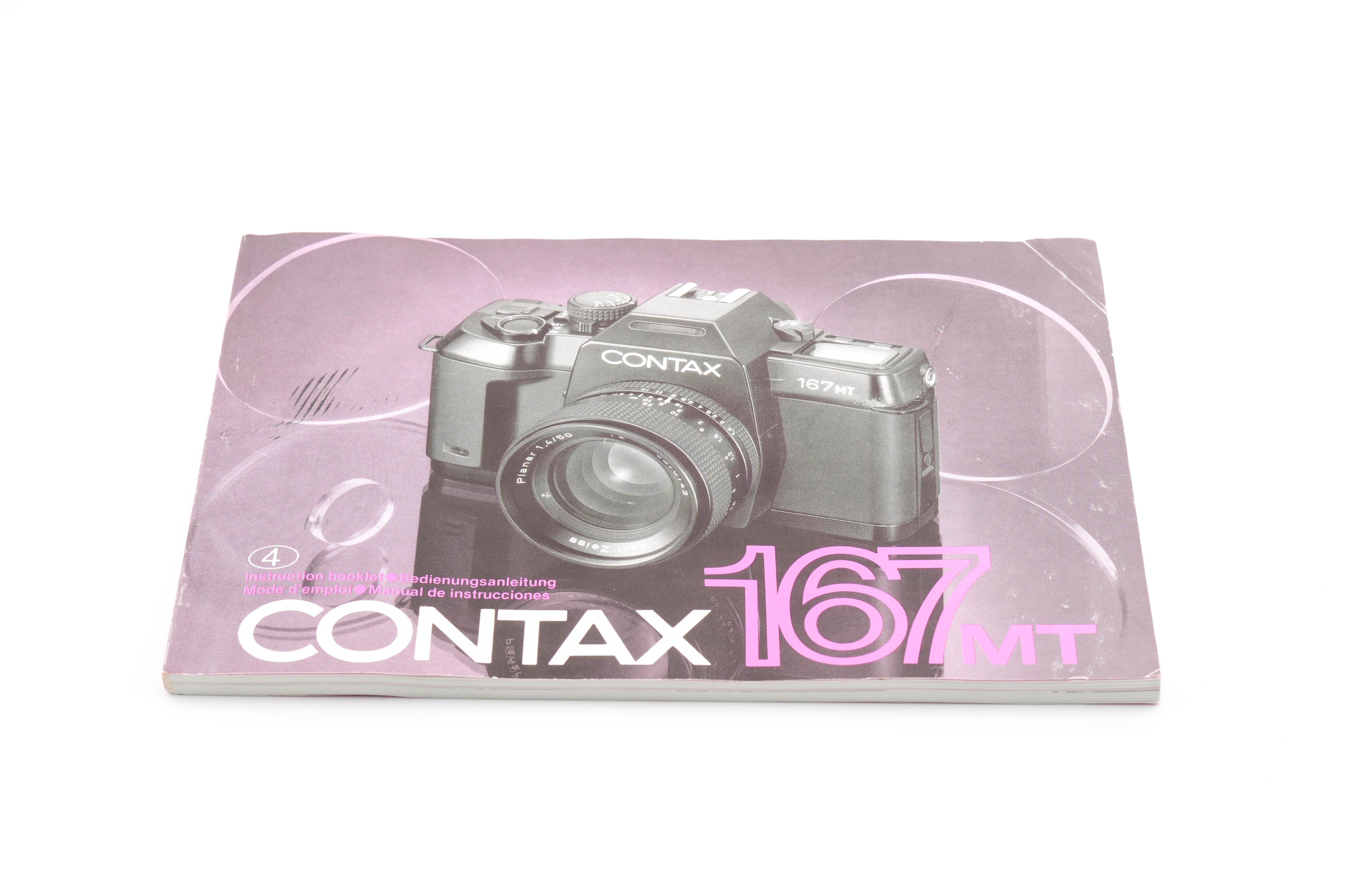 Contax 167 MT Instruction Manual - Accessory