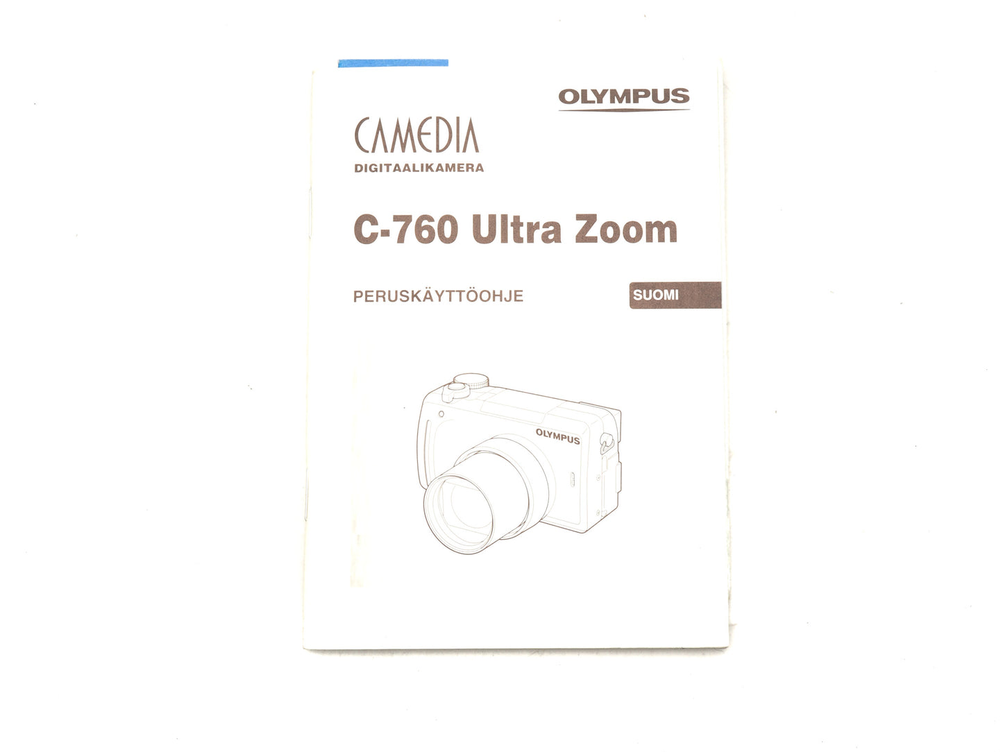 Olympus Camedia C-760 Ultra Zoom Instructions