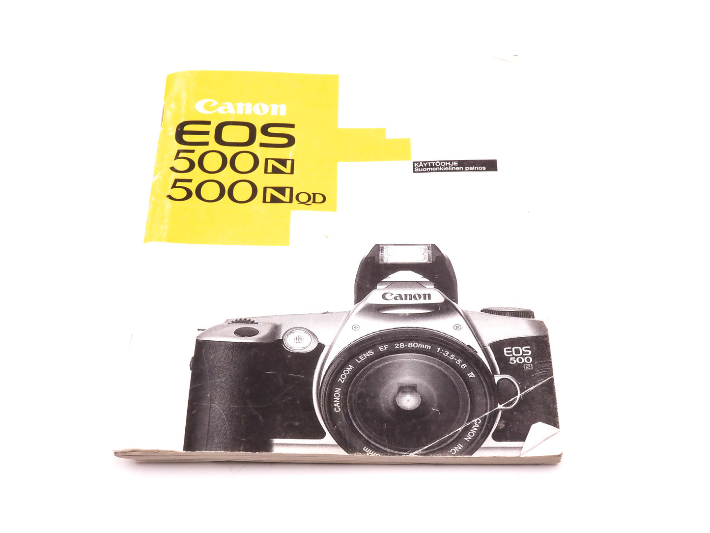 Canon EOS 500N/500NQD Instructions