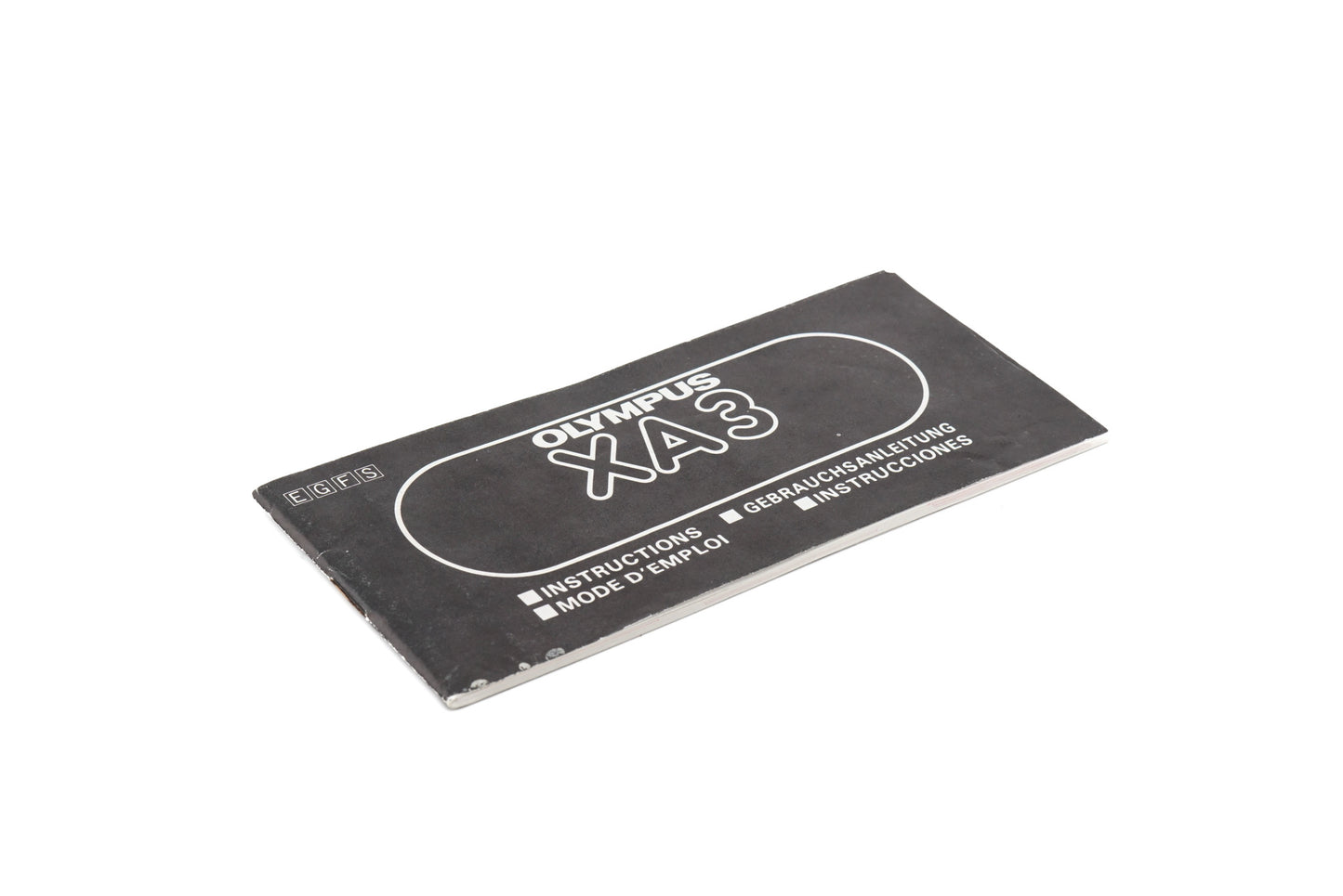 Olympus XA3 Instructions