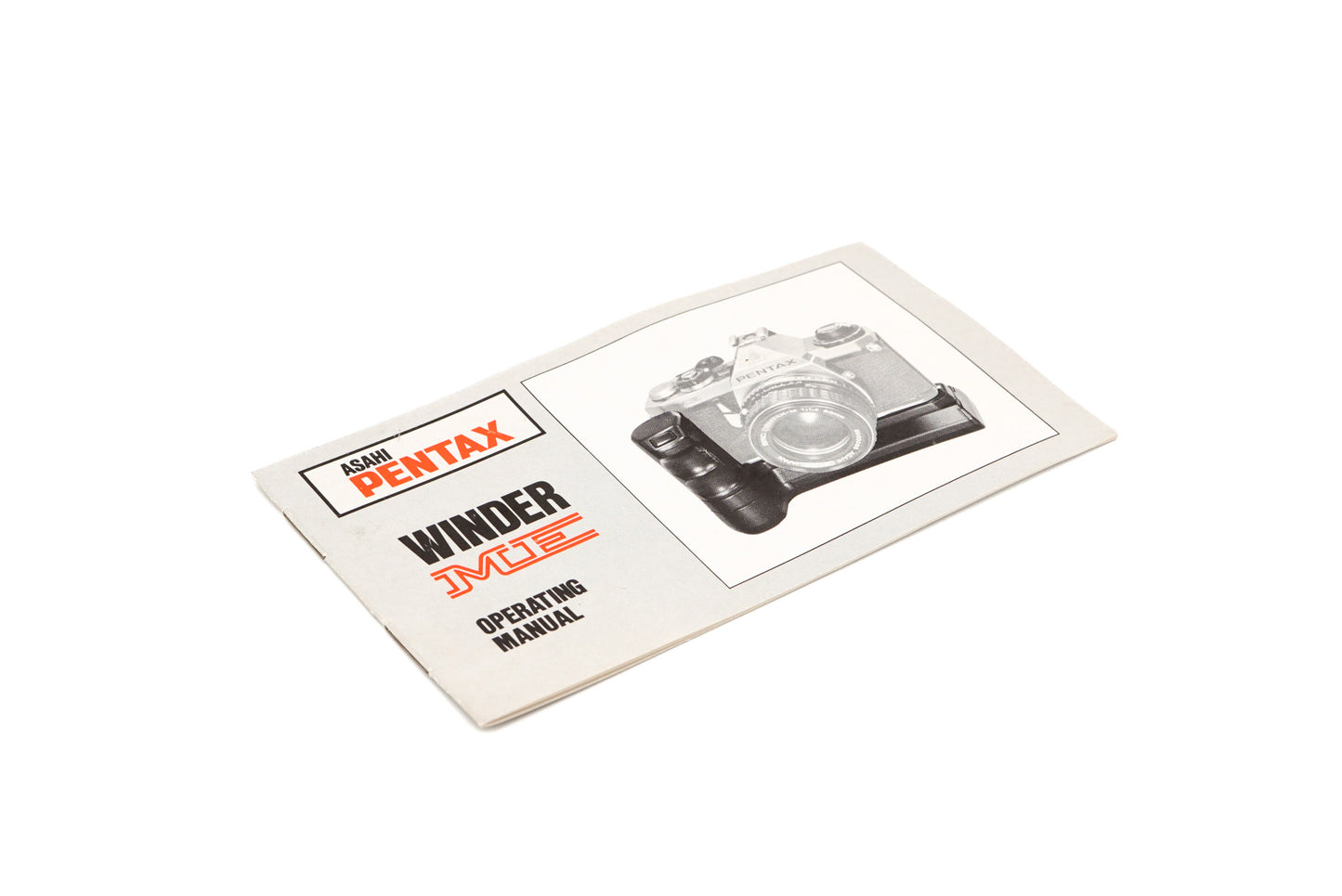 Pentax Winder ME Instructions
