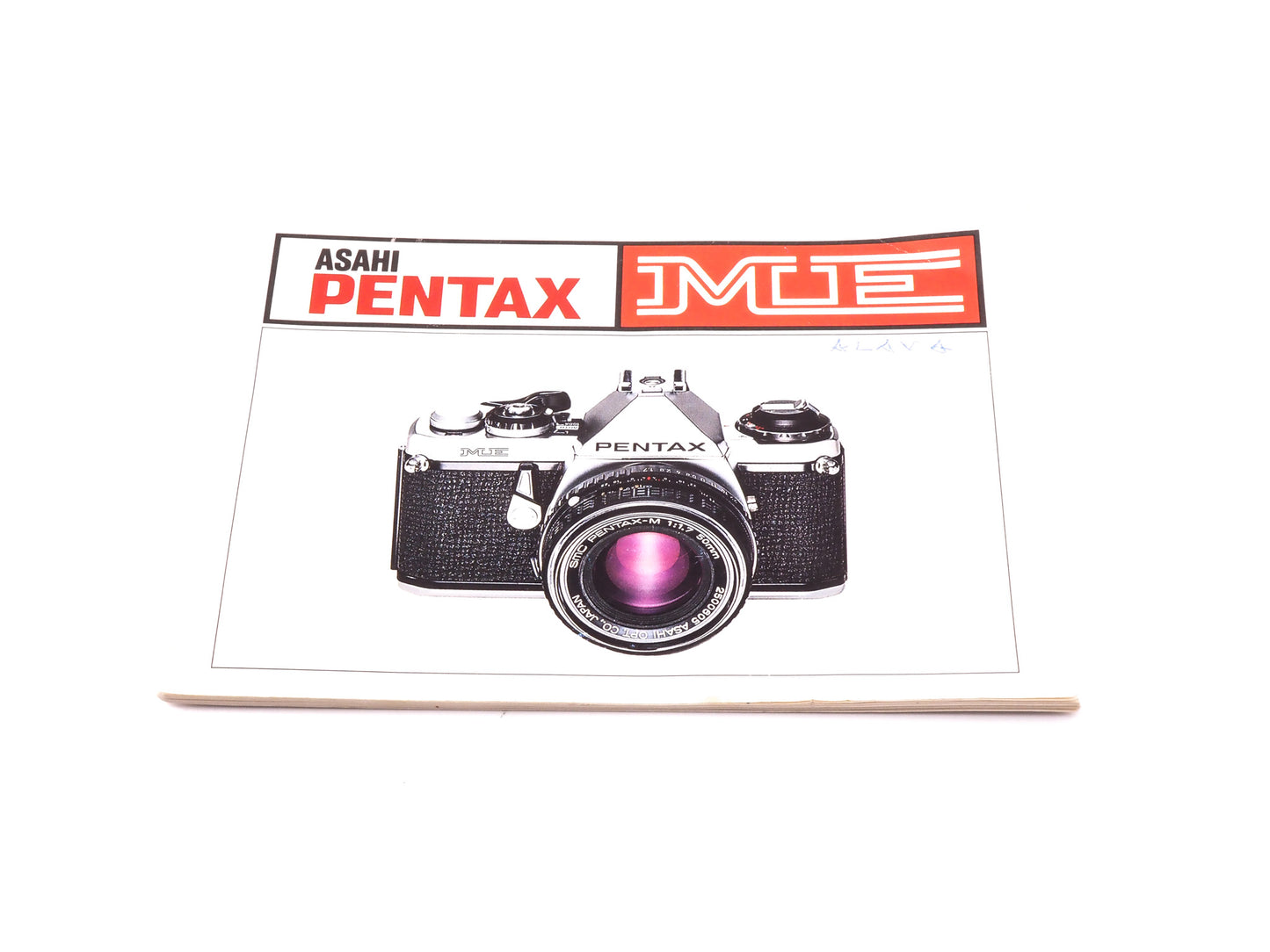 Pentax ME Instruction Manual