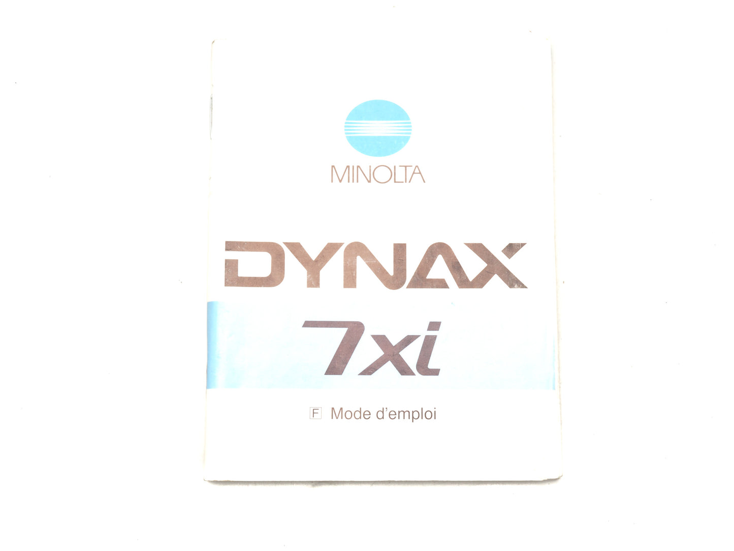 Minolta Dynax 7 XI Instructions