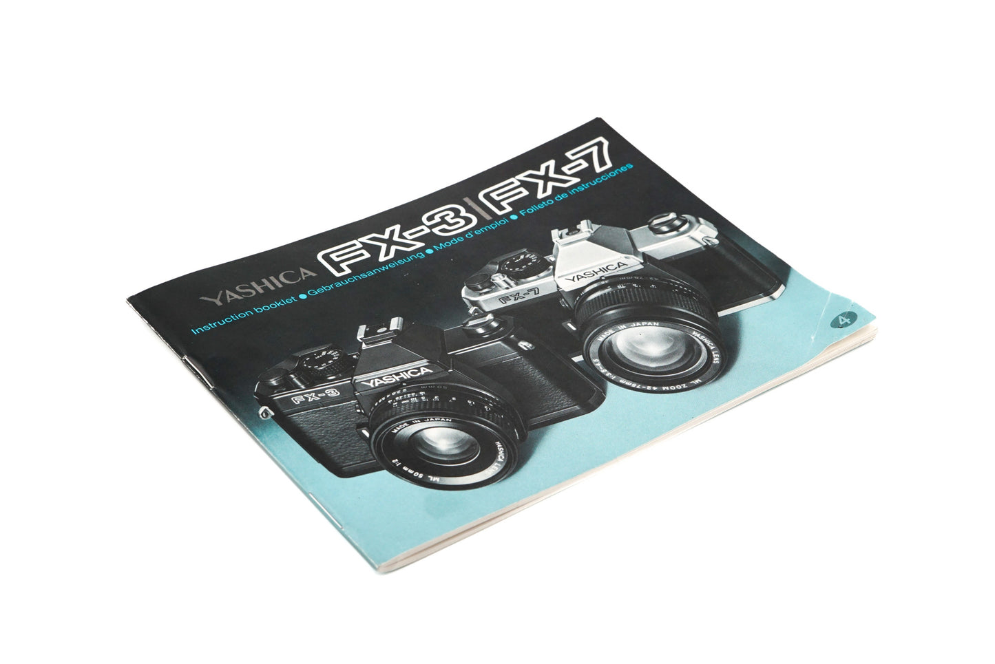 Yashica FX-3/FX-7 Instructions