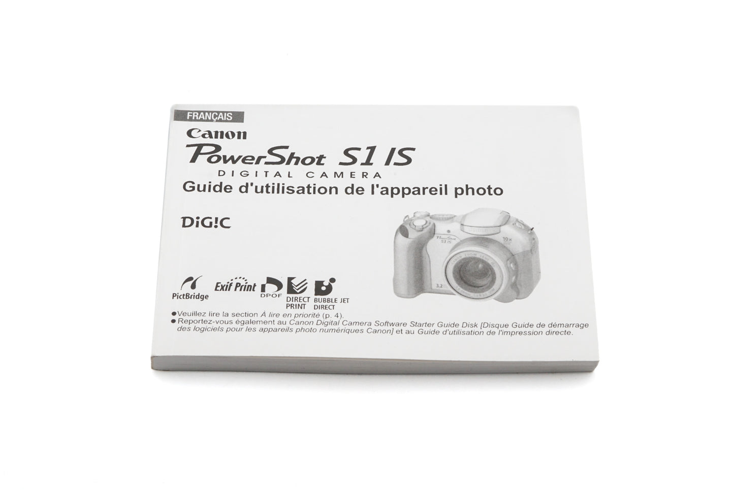 Canon Powershot S1 IS Instructions